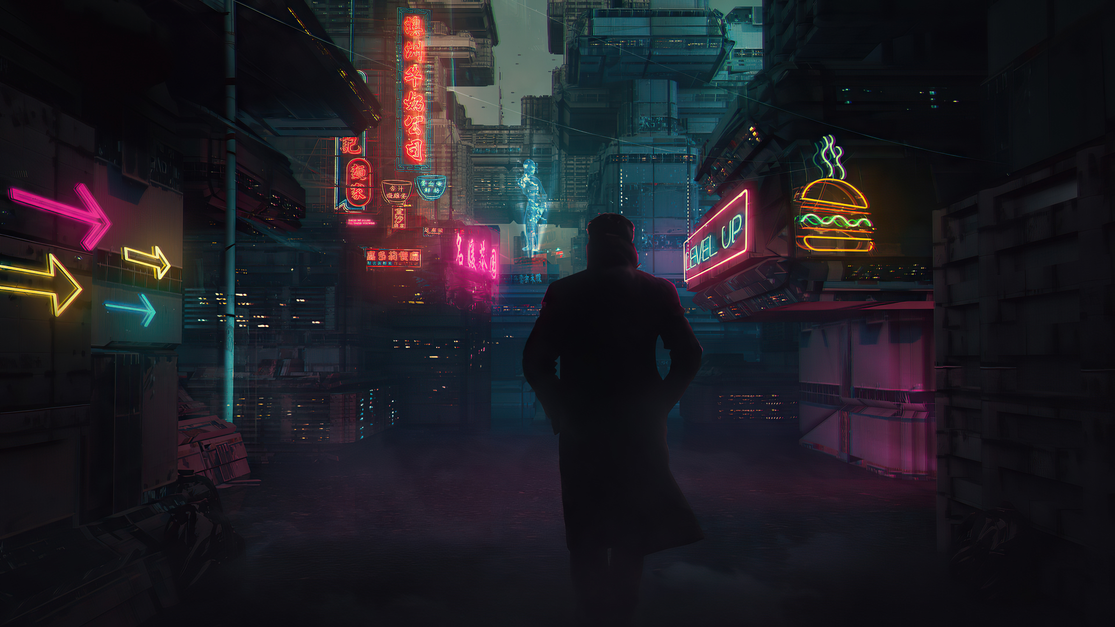 Blade Runner 2049 Cyberpunk Alley 4k Wallpaper, HD Artist Wallpaper, 4k Wallpaper, Image, Background, Photos and Picture