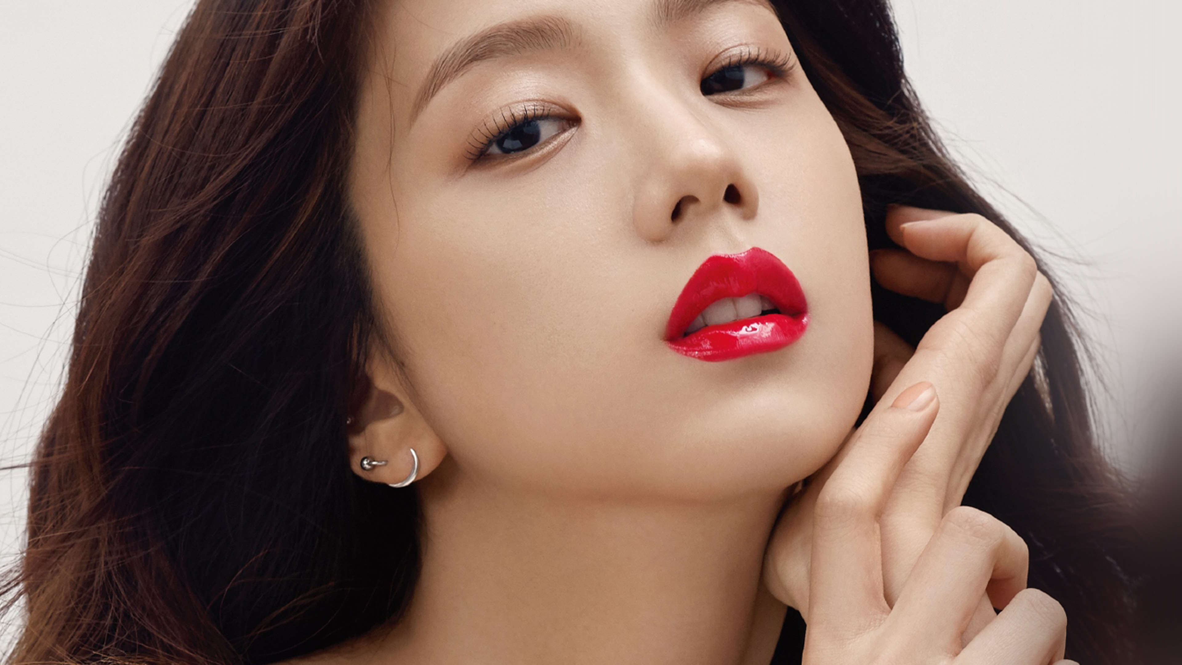 wallpaper for desktop, laptop. kpop blackpink girl red lips