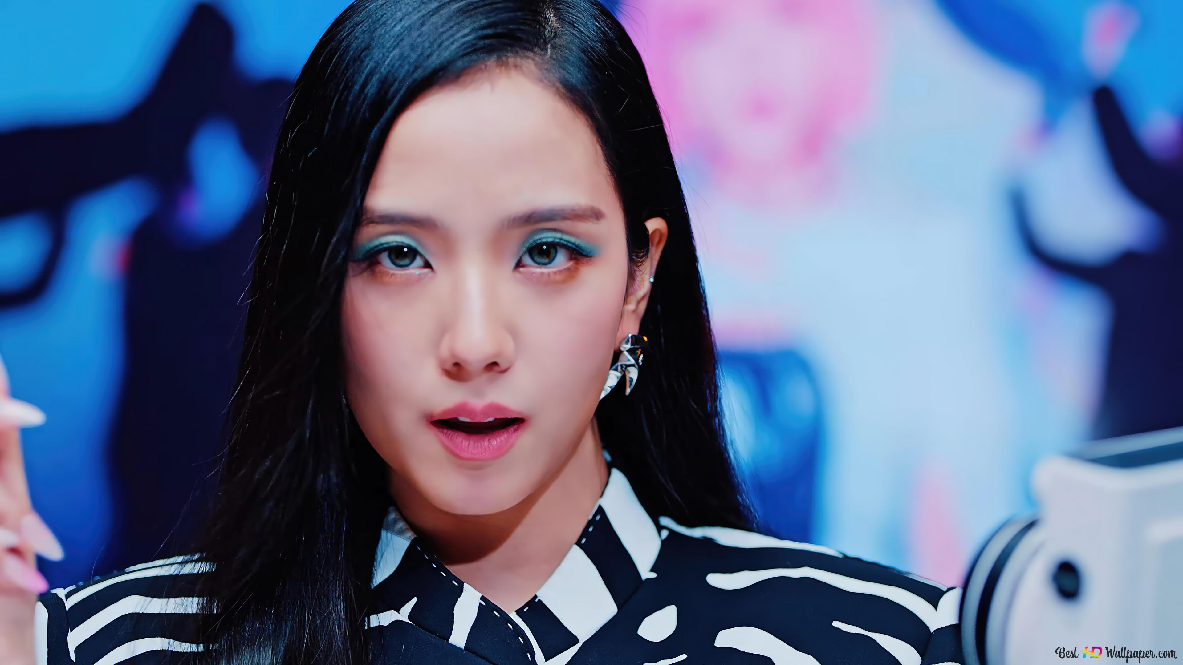 BlackPink Jisoo - 'Shut Down' MV (Album Pink) Photohoot 4K wallpaper download