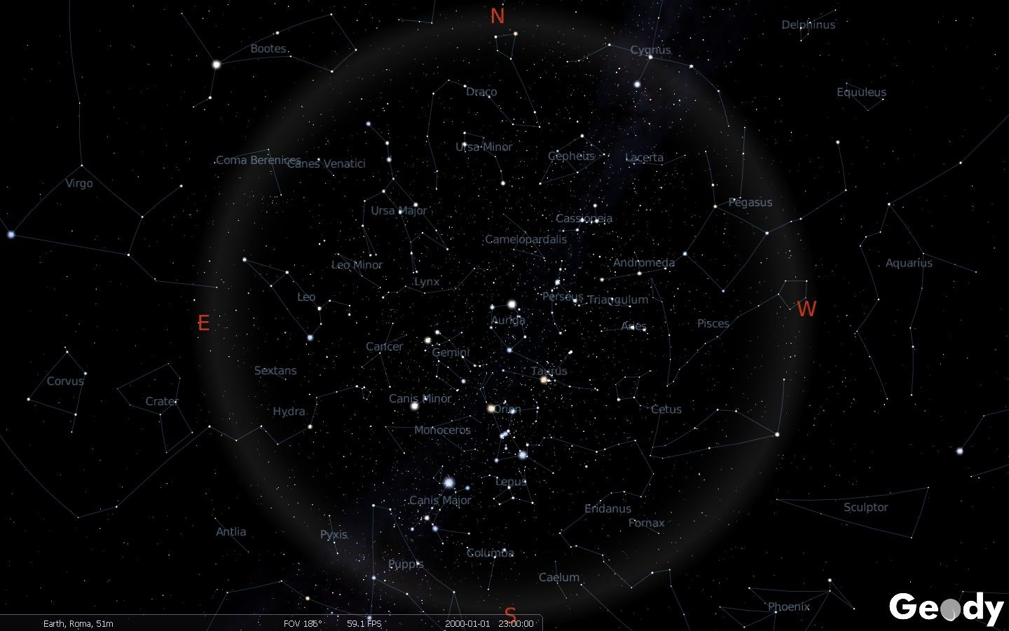 Star Chart Wallpaper