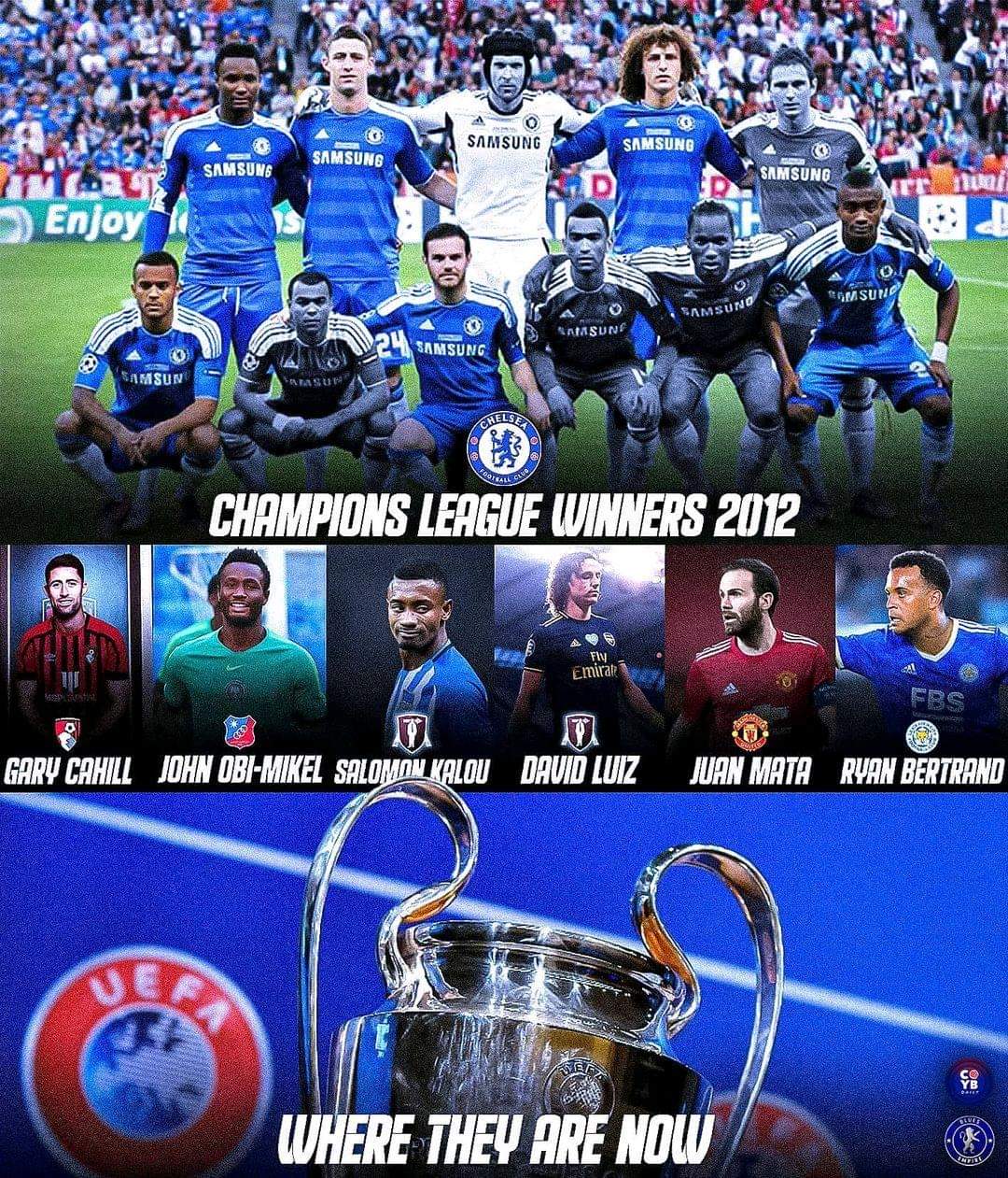 Created a Chelsea past & present poster. How many can you name?