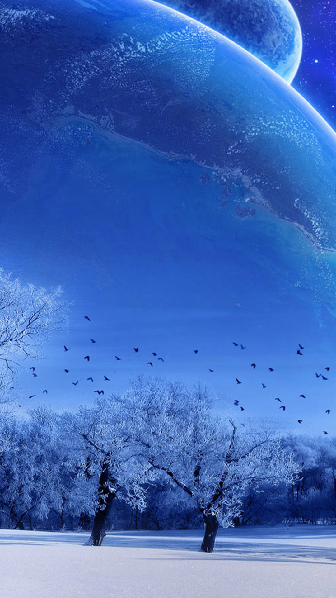 Ice Fantasy iPhone Wallpaper