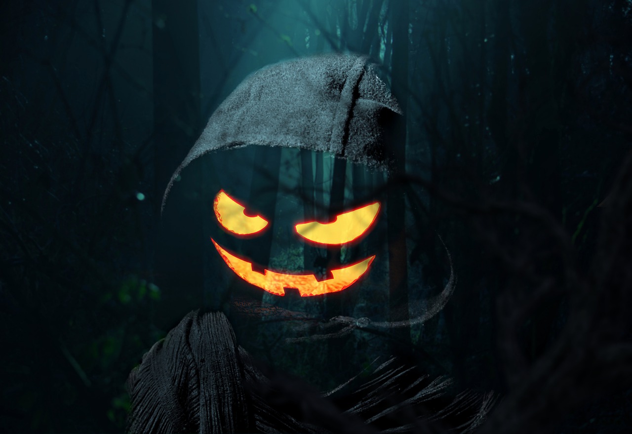 Download Ghost Halloween Pumpkin. Royalty Free Stock Illustration Image