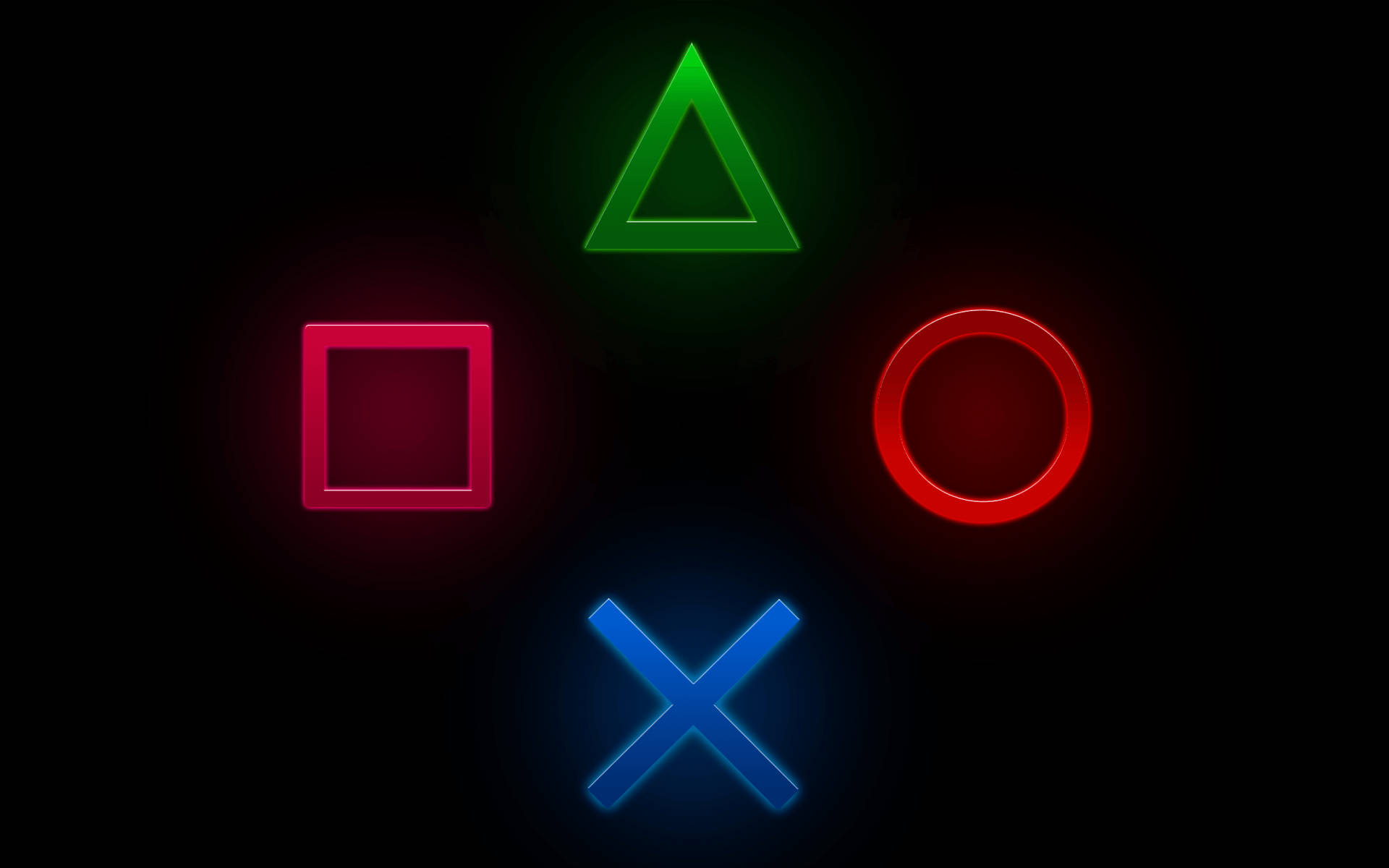 Download Master the latest generation of gaming with the iconic Playstation Action Buttons! Wallpaper