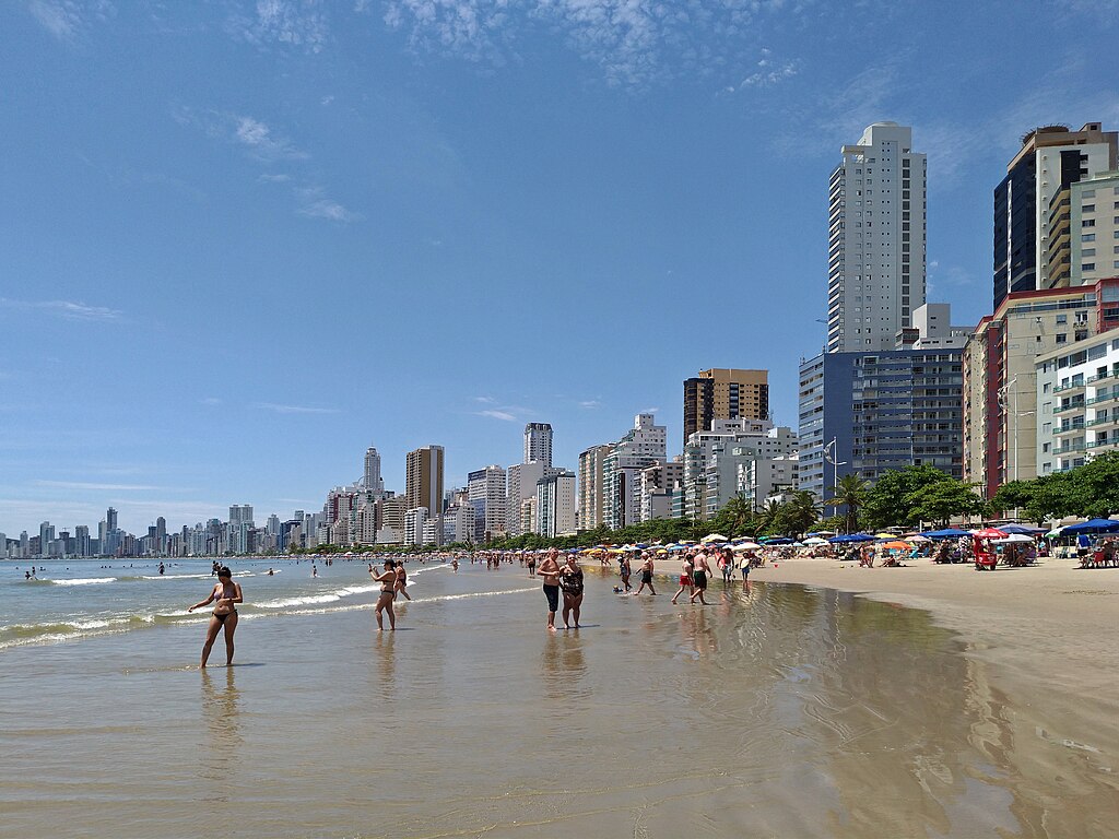 Orla da Praia Central, Balneário Camboriú