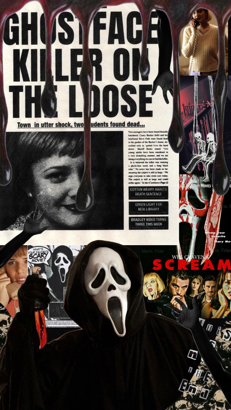 Halloween wallpaper cute, Scary wallpaper, Horror movie icons