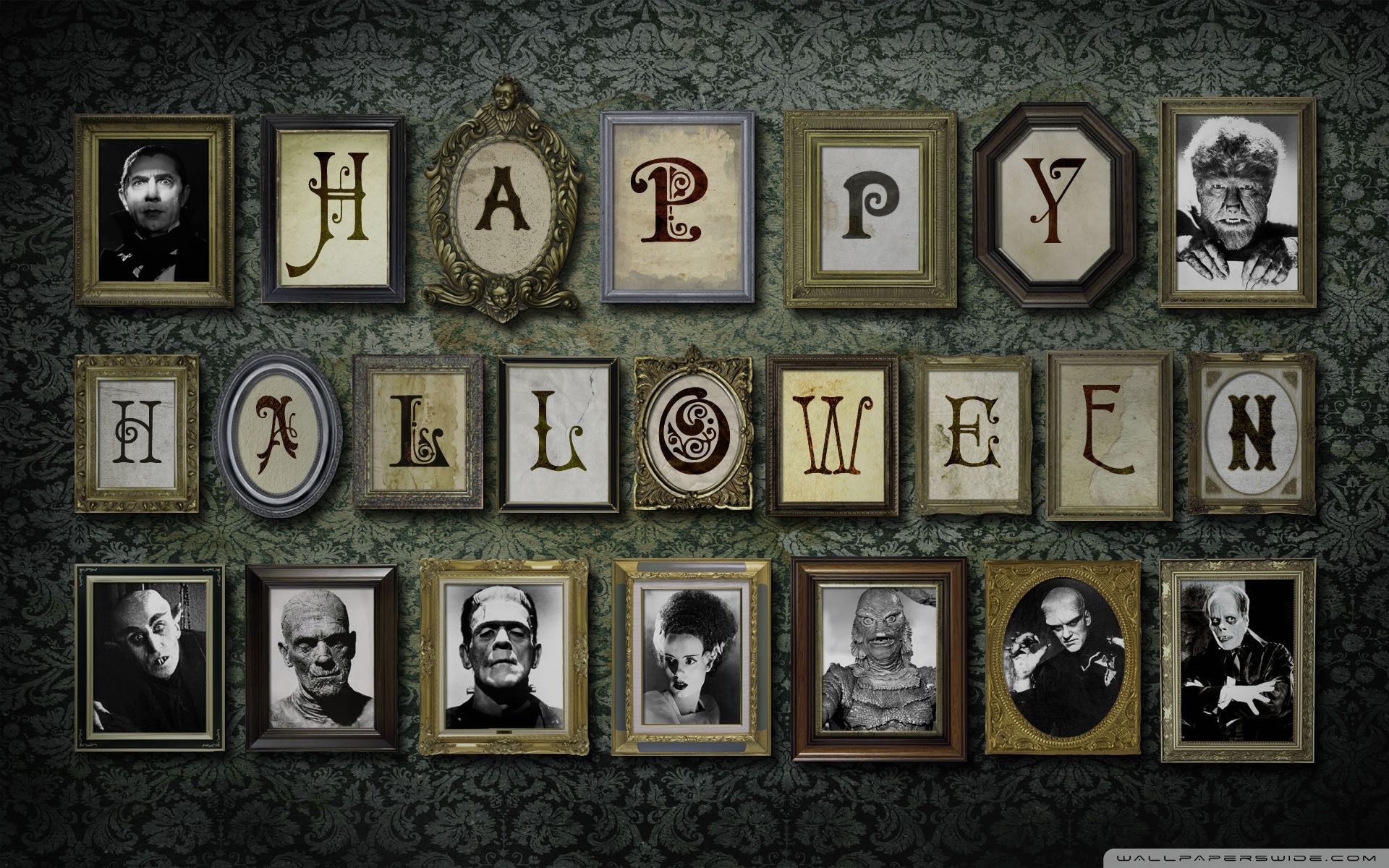 Halloween Monster Wallpaper