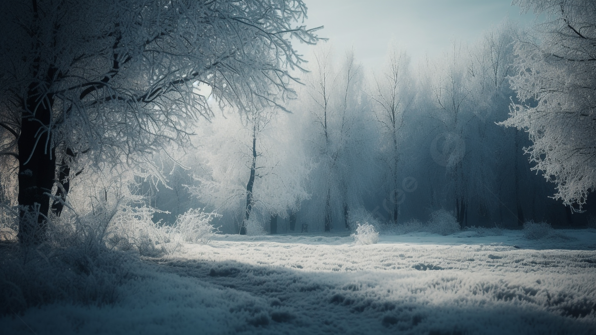 Winter Fog Cold Woods Background, Winter, Mist, Cold Background Image And Wallpaper for Free Download