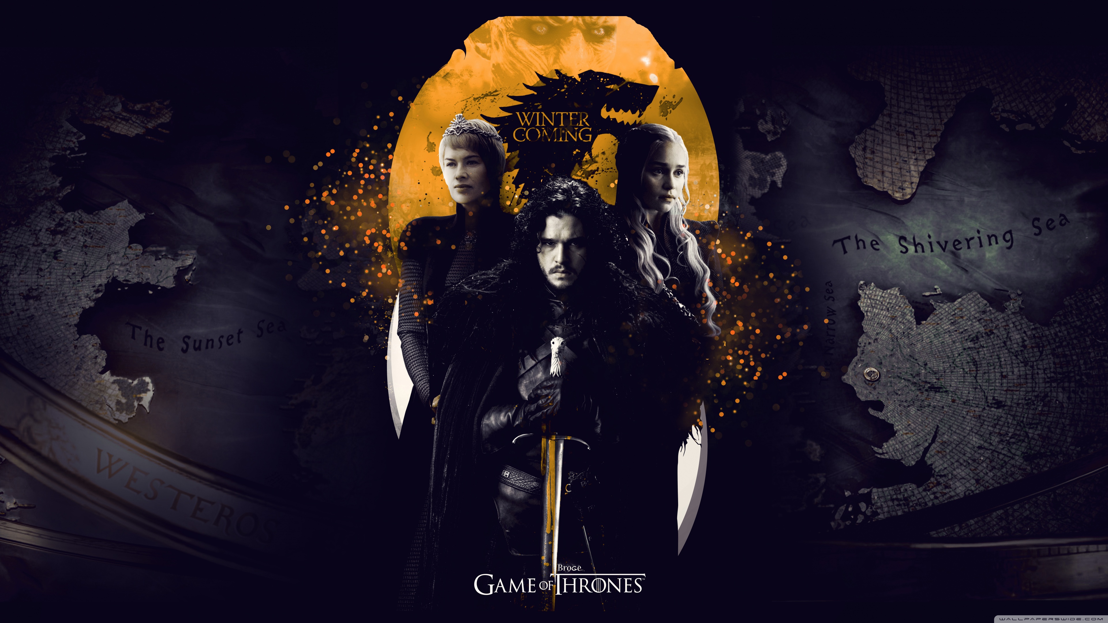 Game of Thrones Ultra HD Desktop Background Wallpaper for 4K UHD TV, Widescreen & UltraWide Desktop & Laptop, Tablet