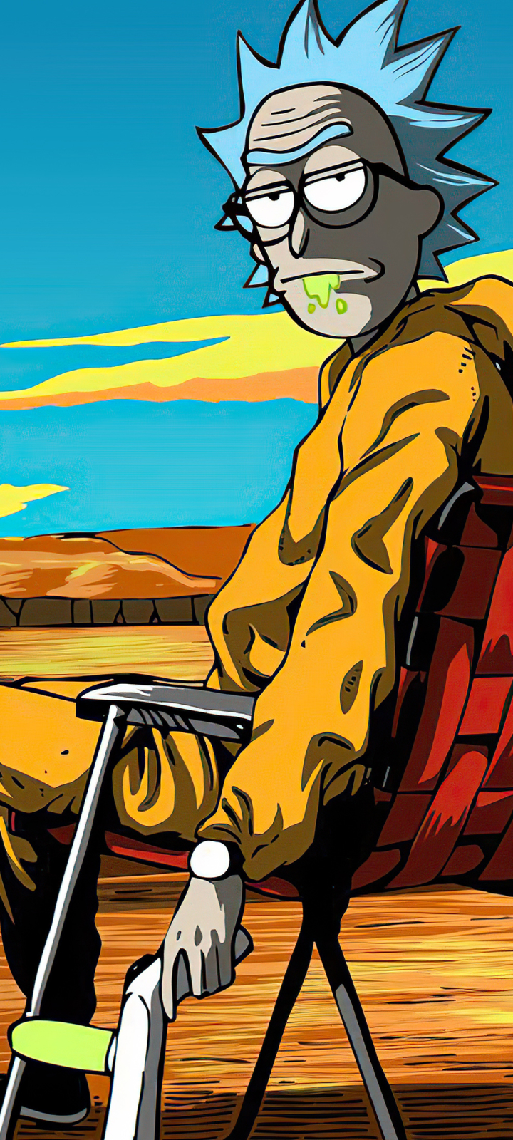 Rick and Morty Phone Wallpaper