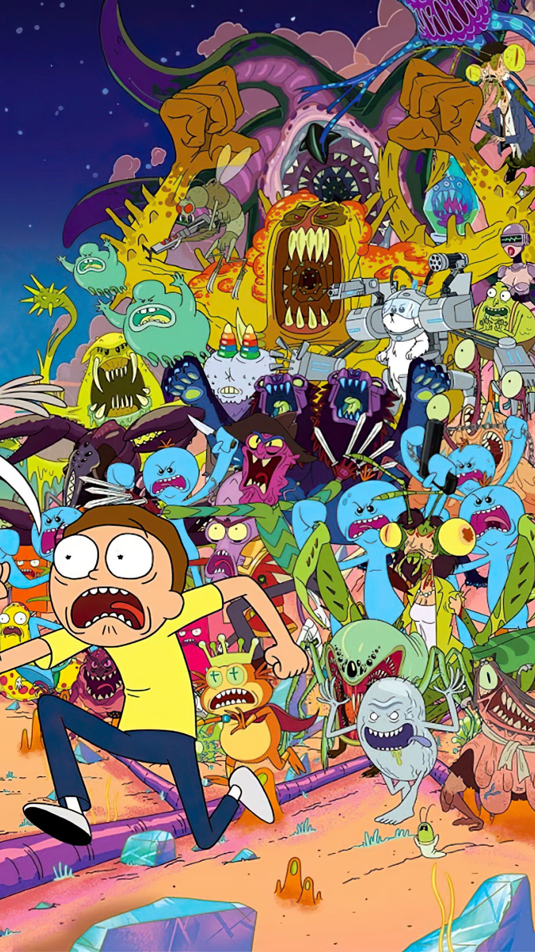 Rick and Morty Phone Wallpapers 2k, 4k For Free