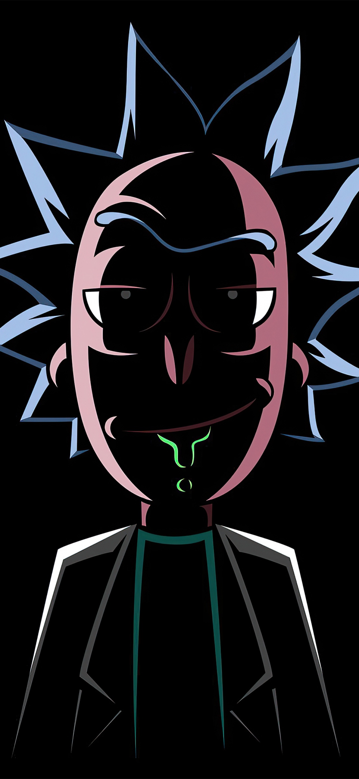 Rick Sanchez Wallpaper 4K, AMOLED, Rick and Morty