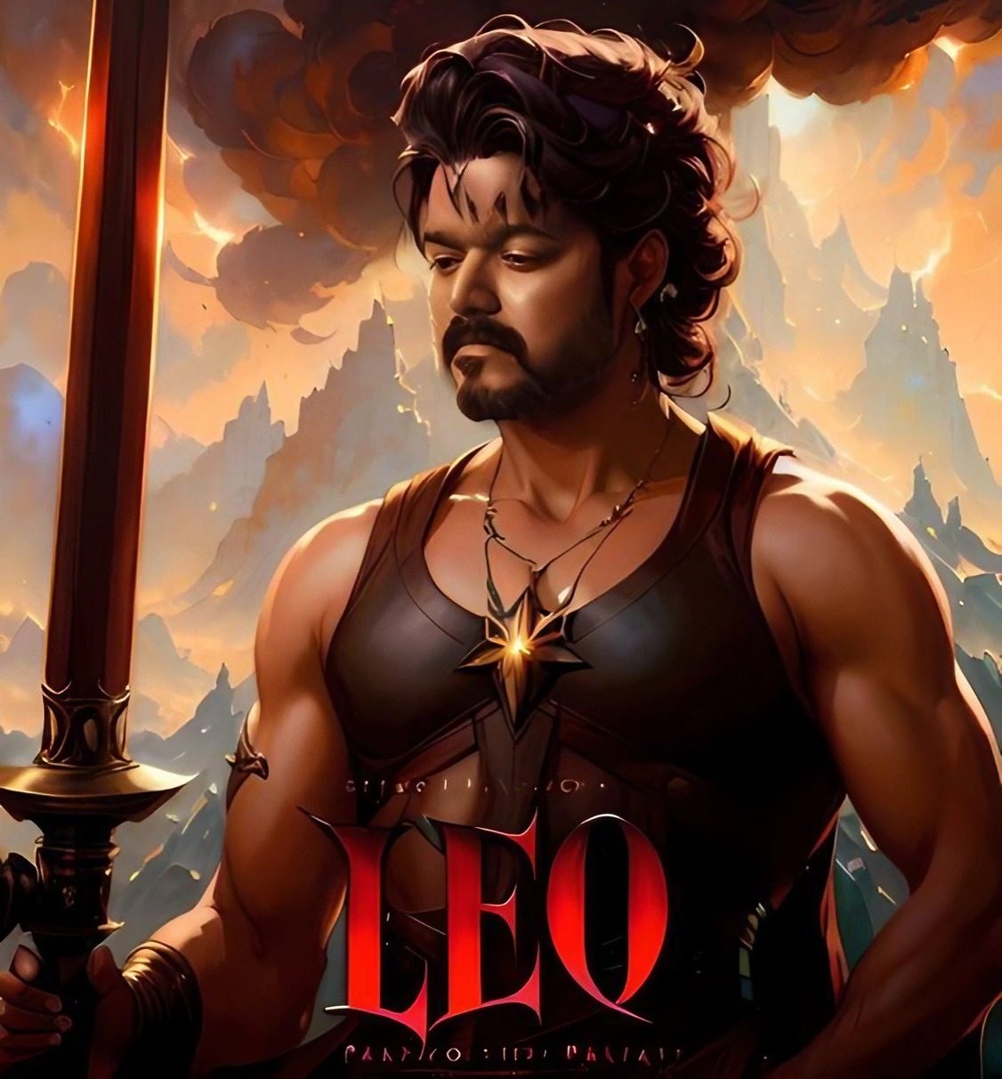 Leo movie Wallpaper Download
