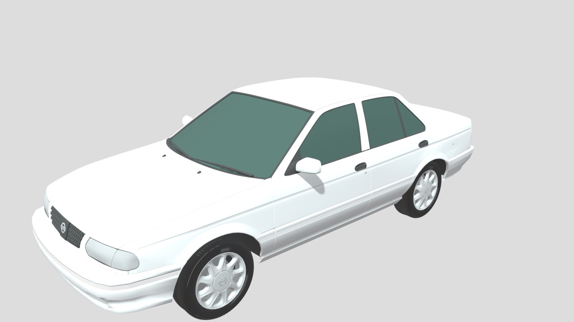 Nissan Tsuru Royalty Free 3D model by KMG 3D [c0eae52]