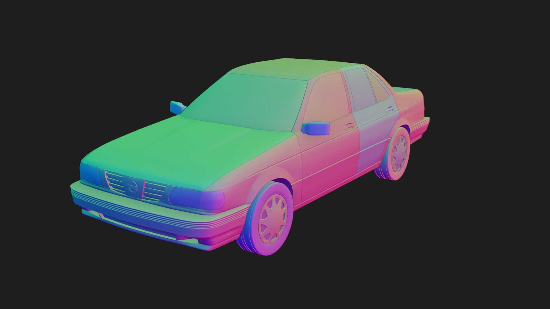 STL file Nissan Tsuru・3D printable design to download・Cults