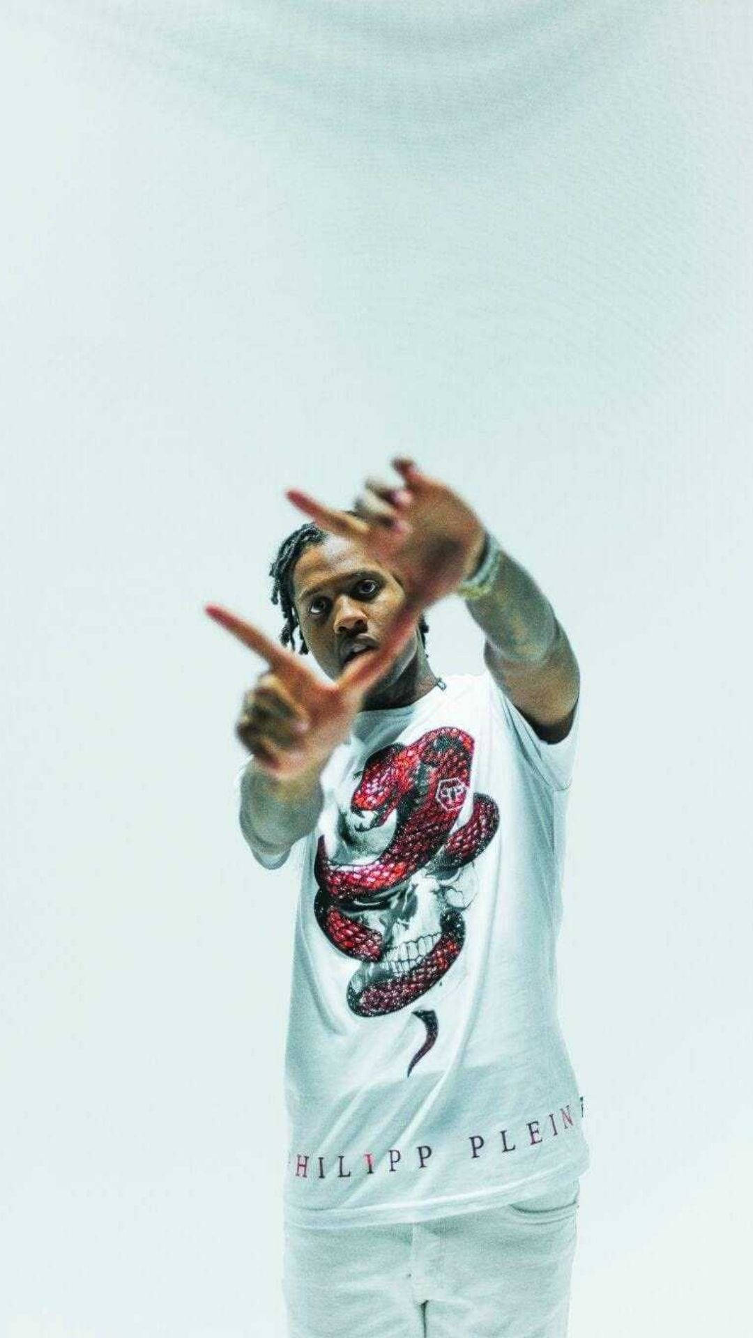 Download Lil Durk Inside The White Room Wallpaper