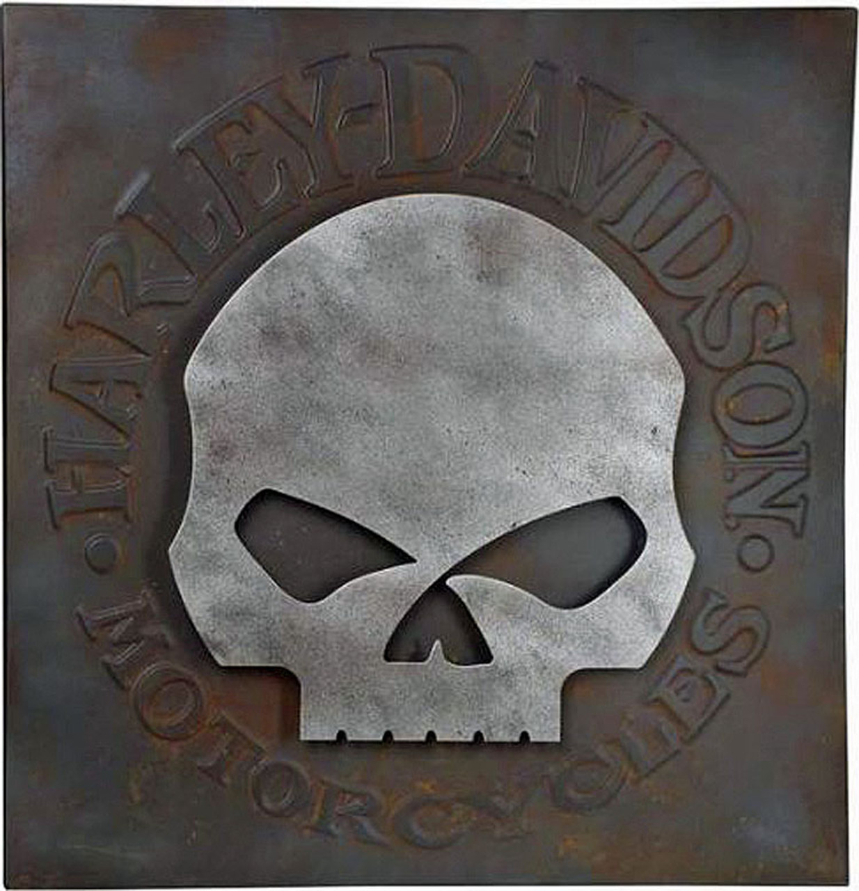 Harley Davidson Sign Metal Wall Art