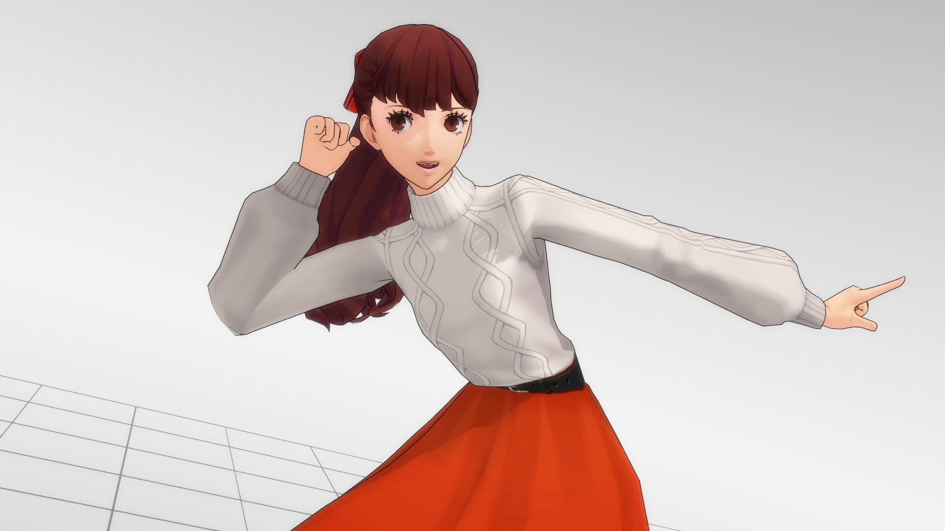 Persona MMD Sumire Yoshizawa Winter DL