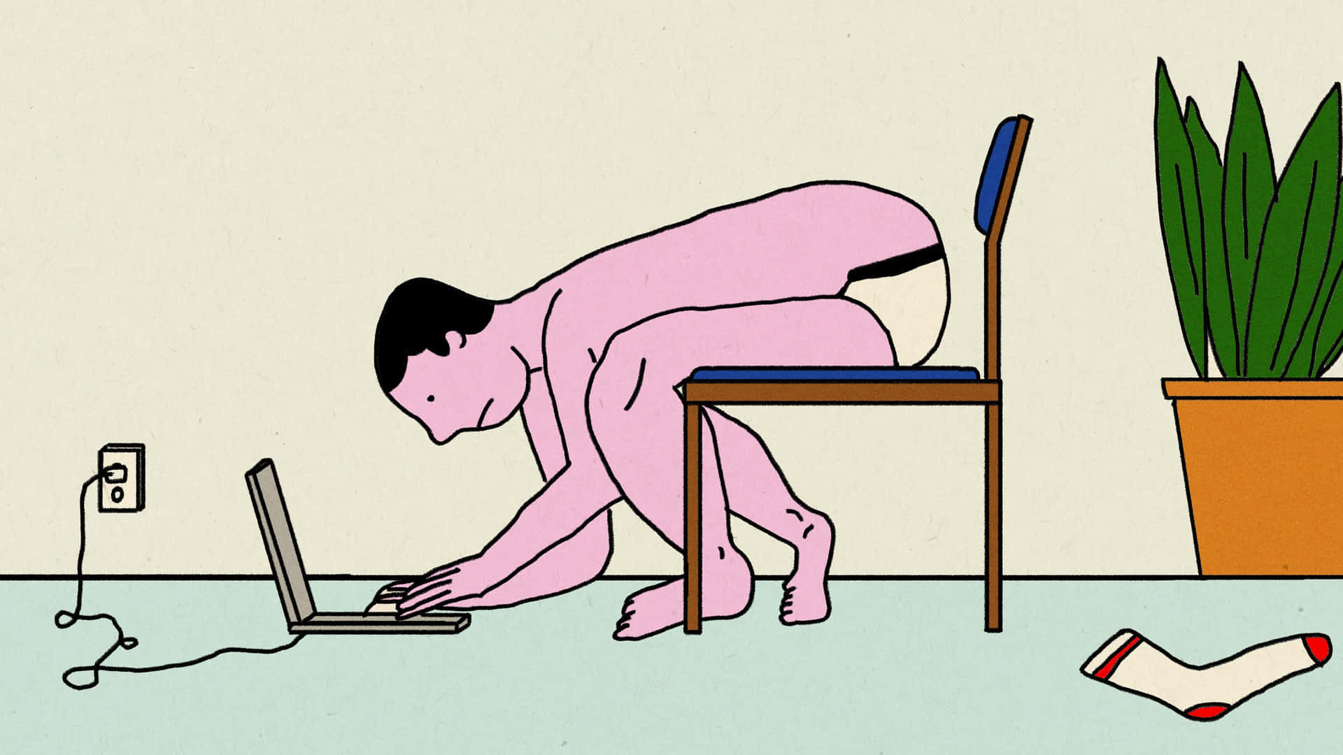 Uncomfortable Wallpaper