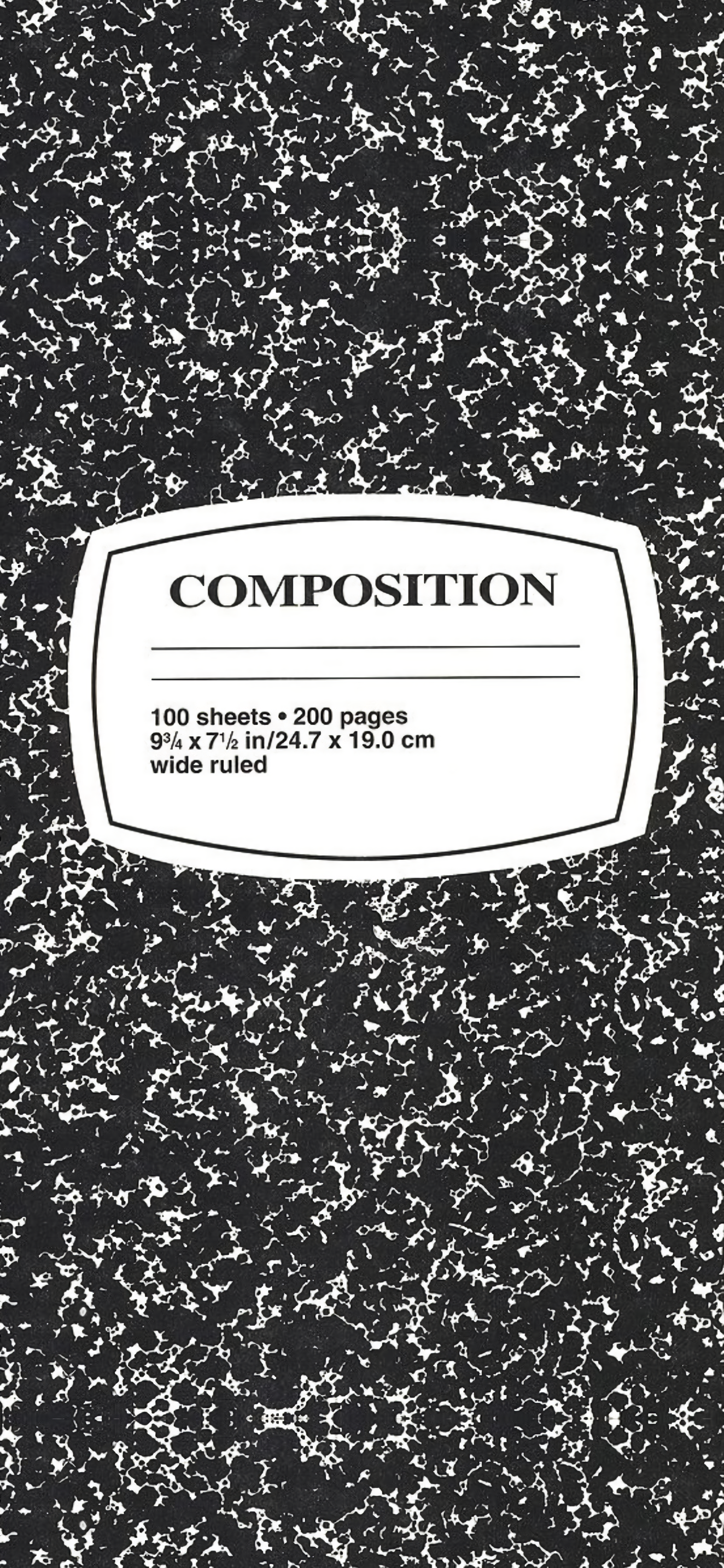 plain composition book. Book cover art diy, Composition book, Book wallpaper