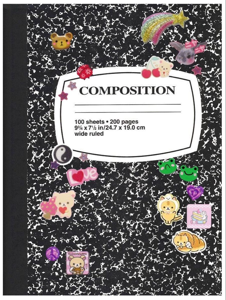 composition notebook ipad wallpaper. Book cover art diy, iPad wallpaper, Notebook cover design