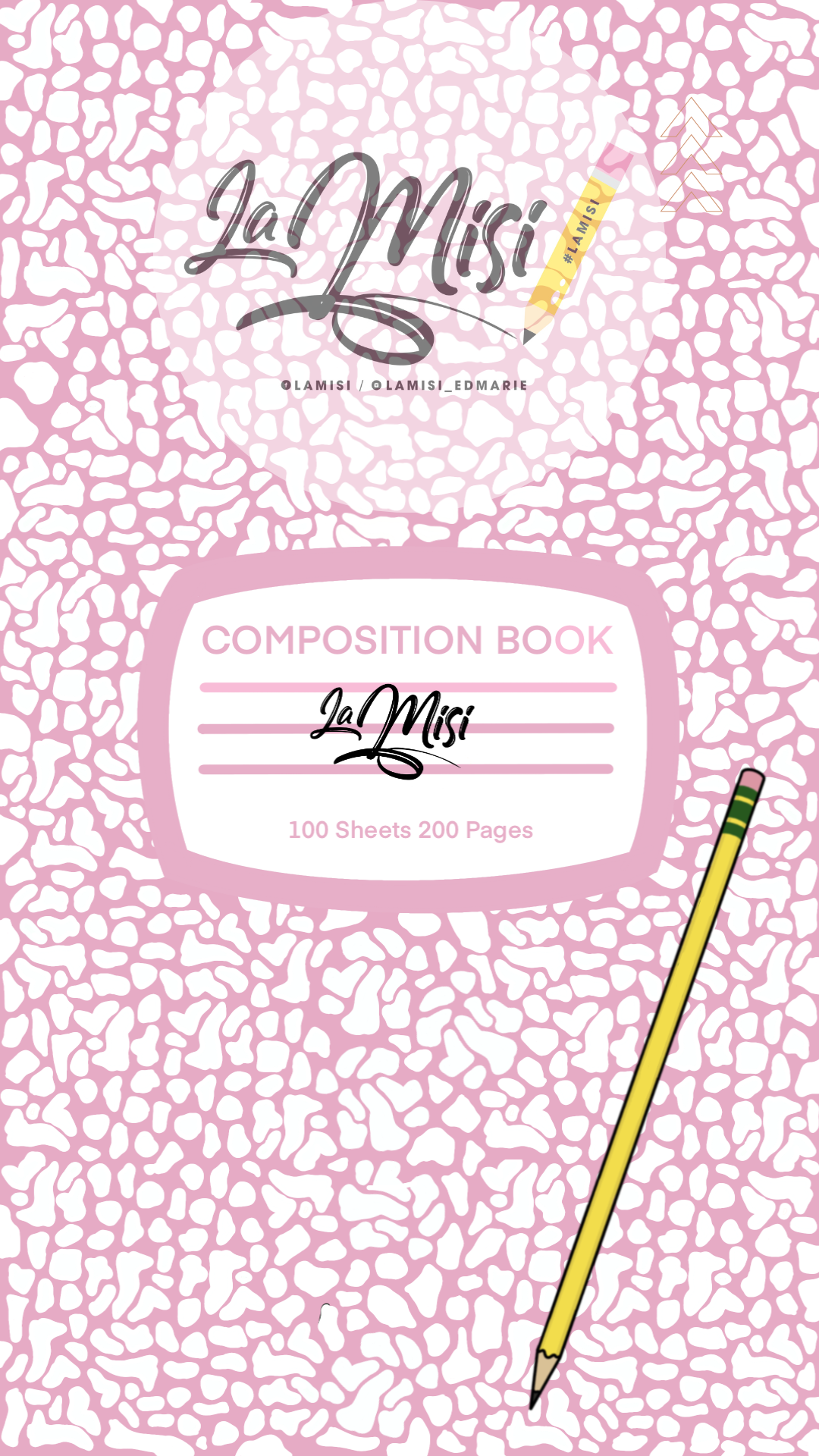 Composition Notebook (Pink)