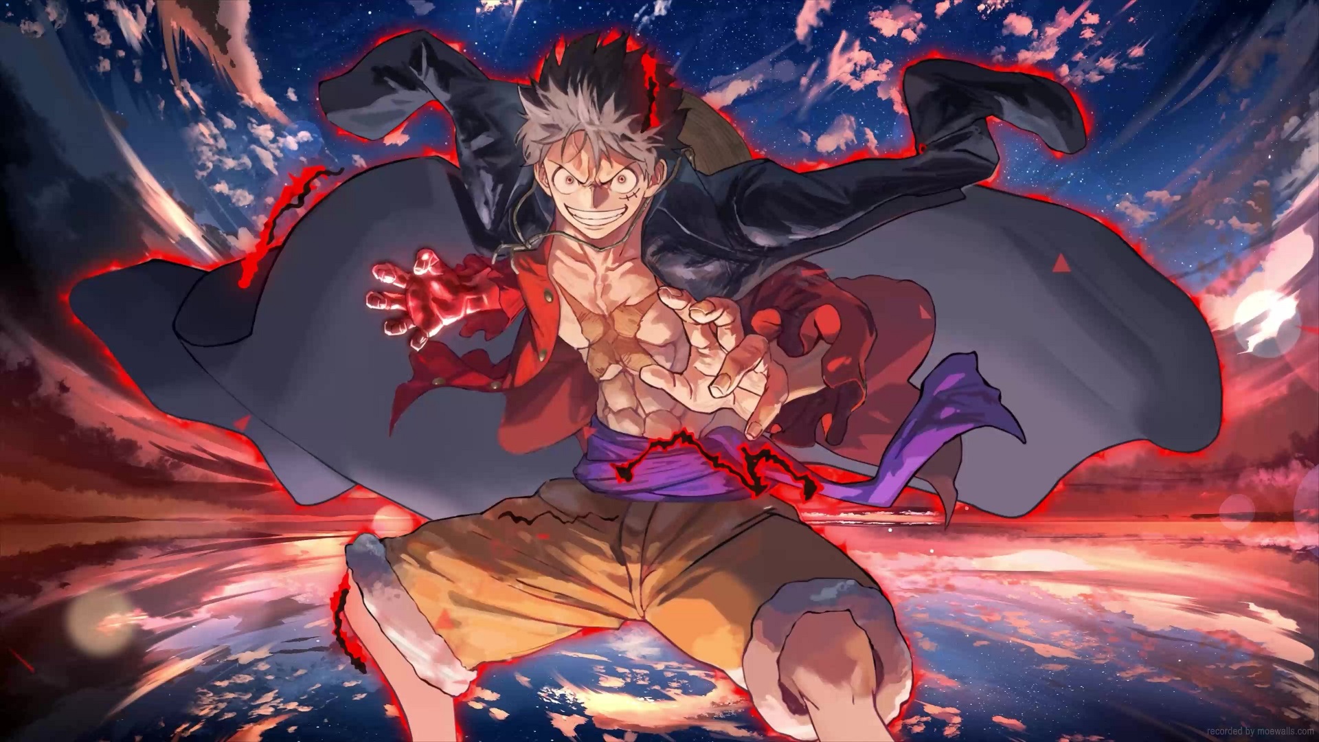 Devil Luffy One Piece Live Wallpaper