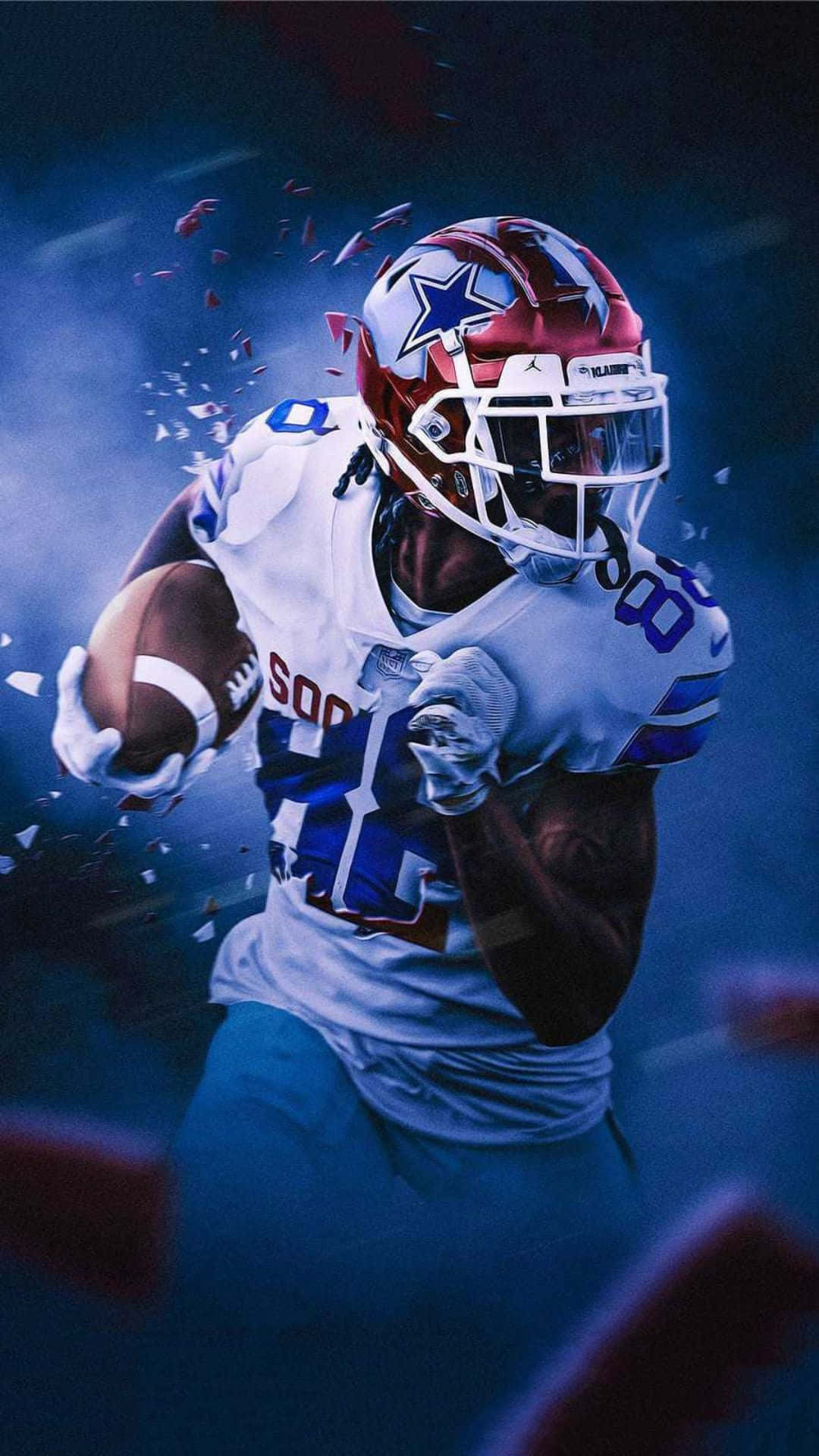 Download Ceedee Lamb From Dallas Cowboys iPhone Wallpaper