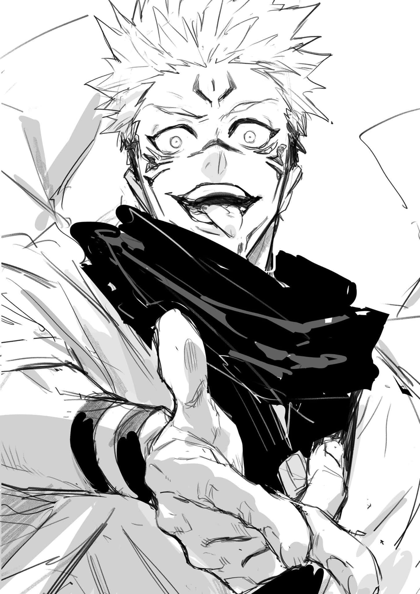 Download “Itadori Yuji, Japan's Rising Star of Jujutsu” Wallpaper