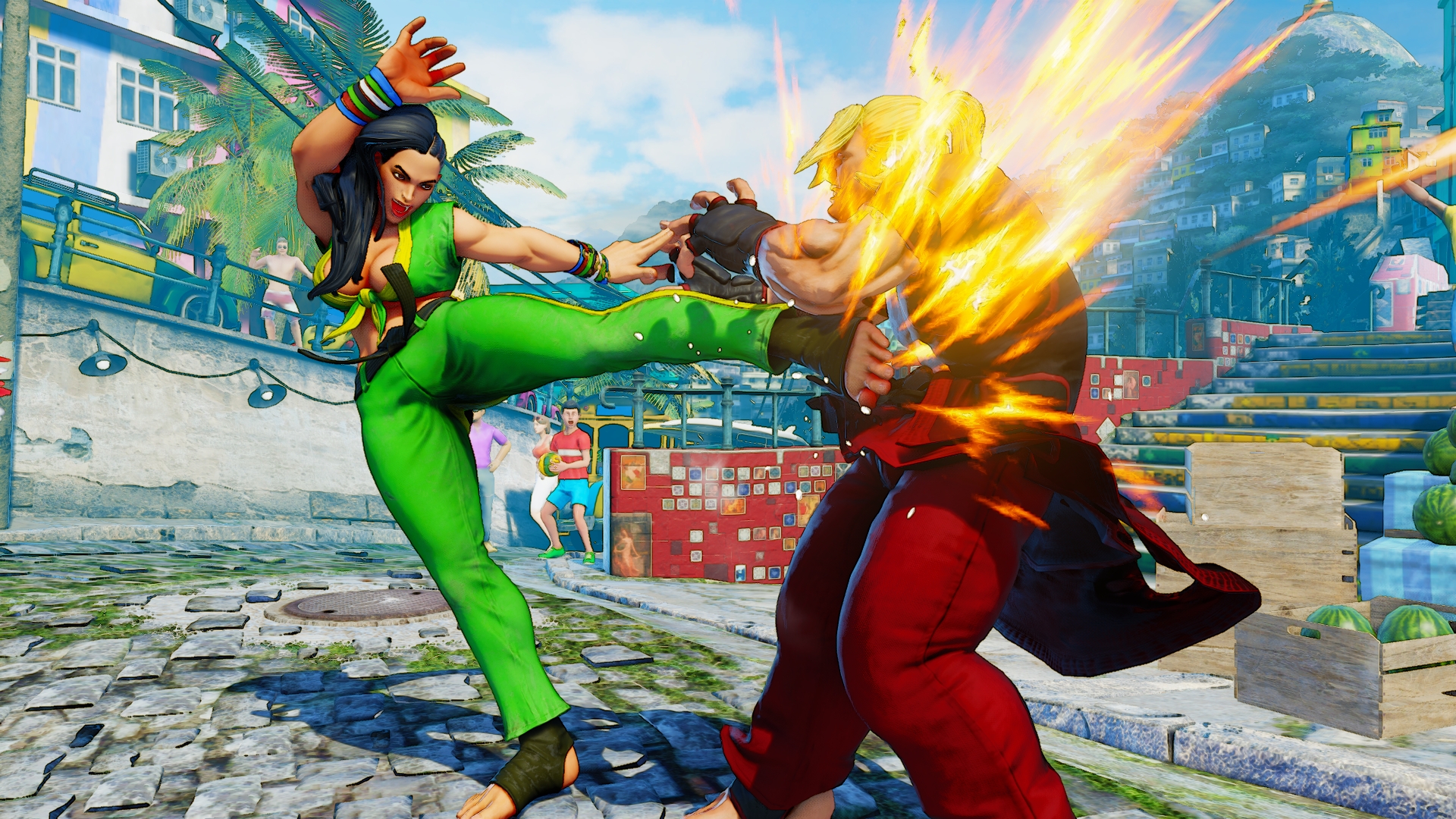 Street Fighter V Laura Matsuda Screenshot