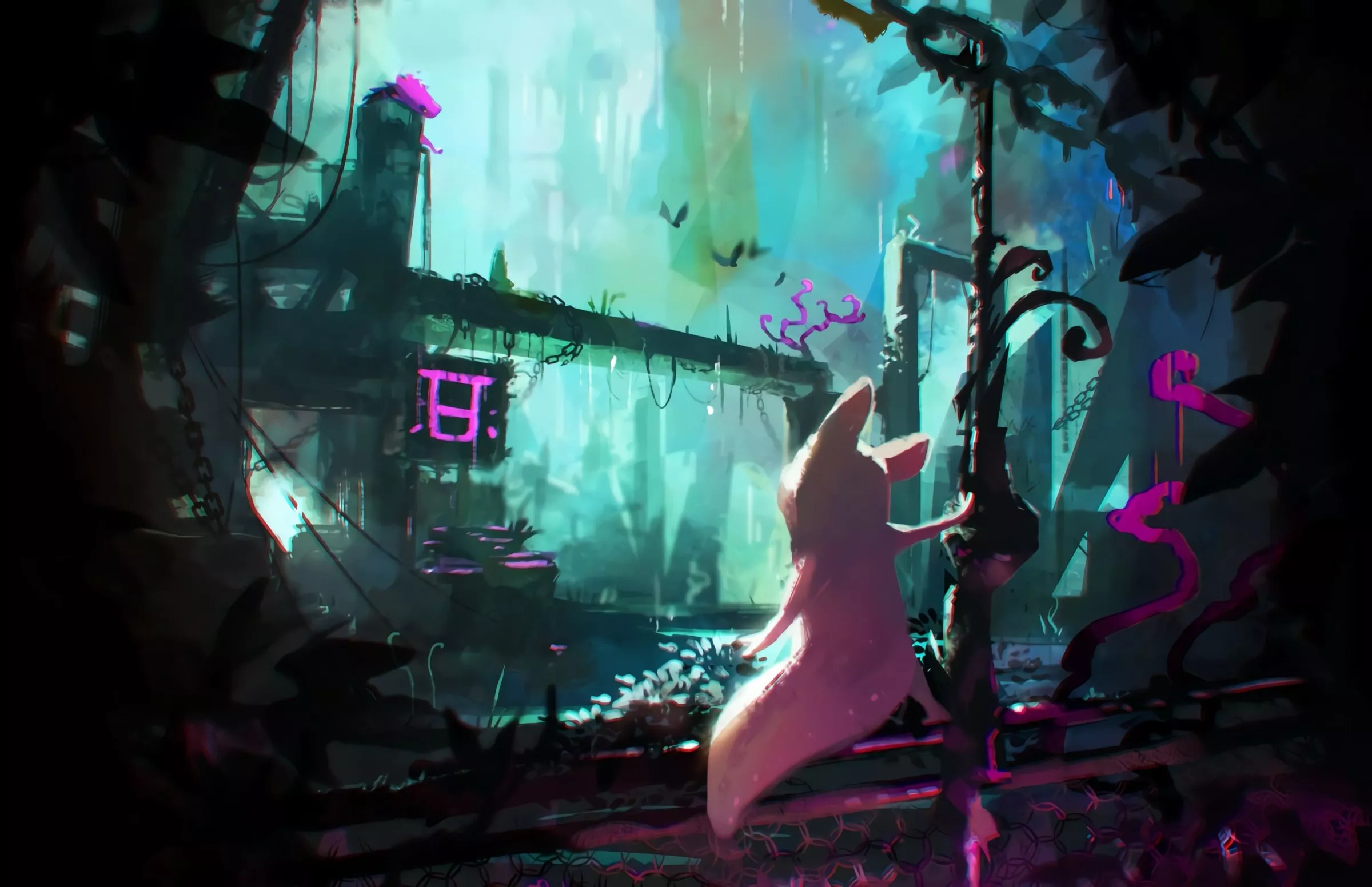 Steam Workshop::Rain World Wallpaper