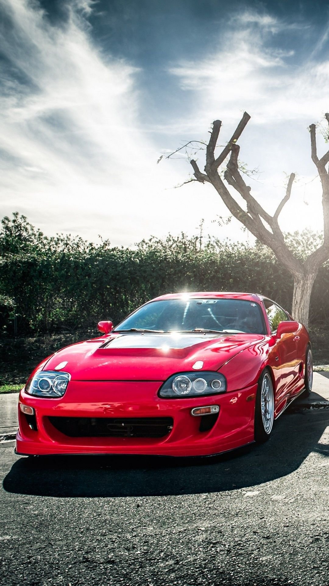 Pink Jdm Supra Car Wallpaper Download