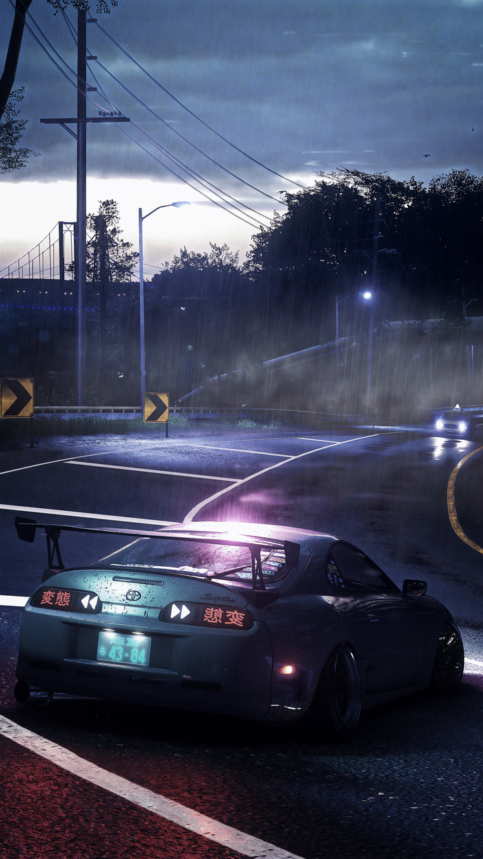 need for speed, toyota supra, toyota, games, HD for iPhone 8 wallpaper