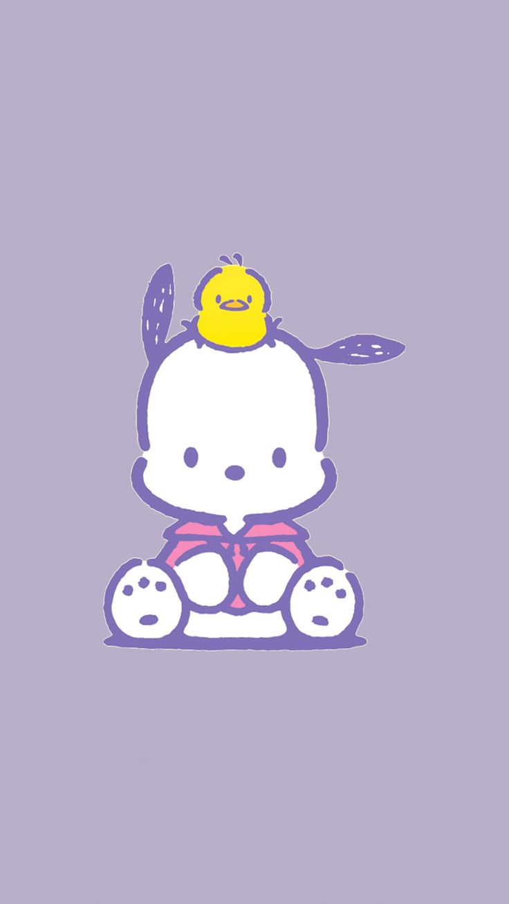 Pochacco. Walpaper hello kitty, Hello kitty iphone wallpaper, Wallpaper iphone cute