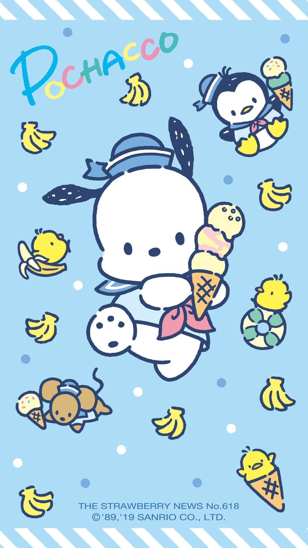 Pochacco Wallpaper. Sanrio wallpaper, Hello kitty iphone wallpaper, Cute cartoon wallpaper