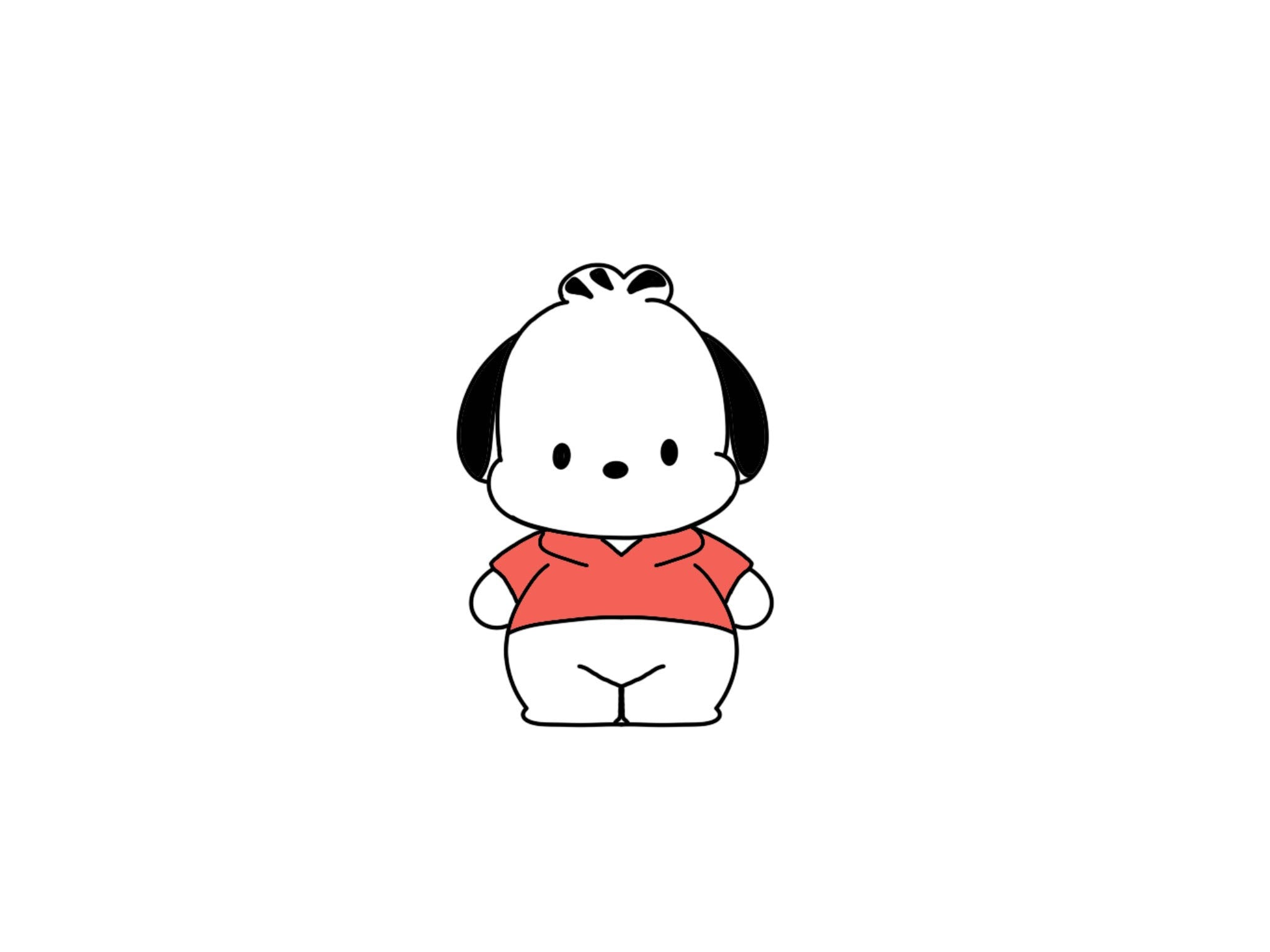 Pochacco Cookie Cutter (full body)
