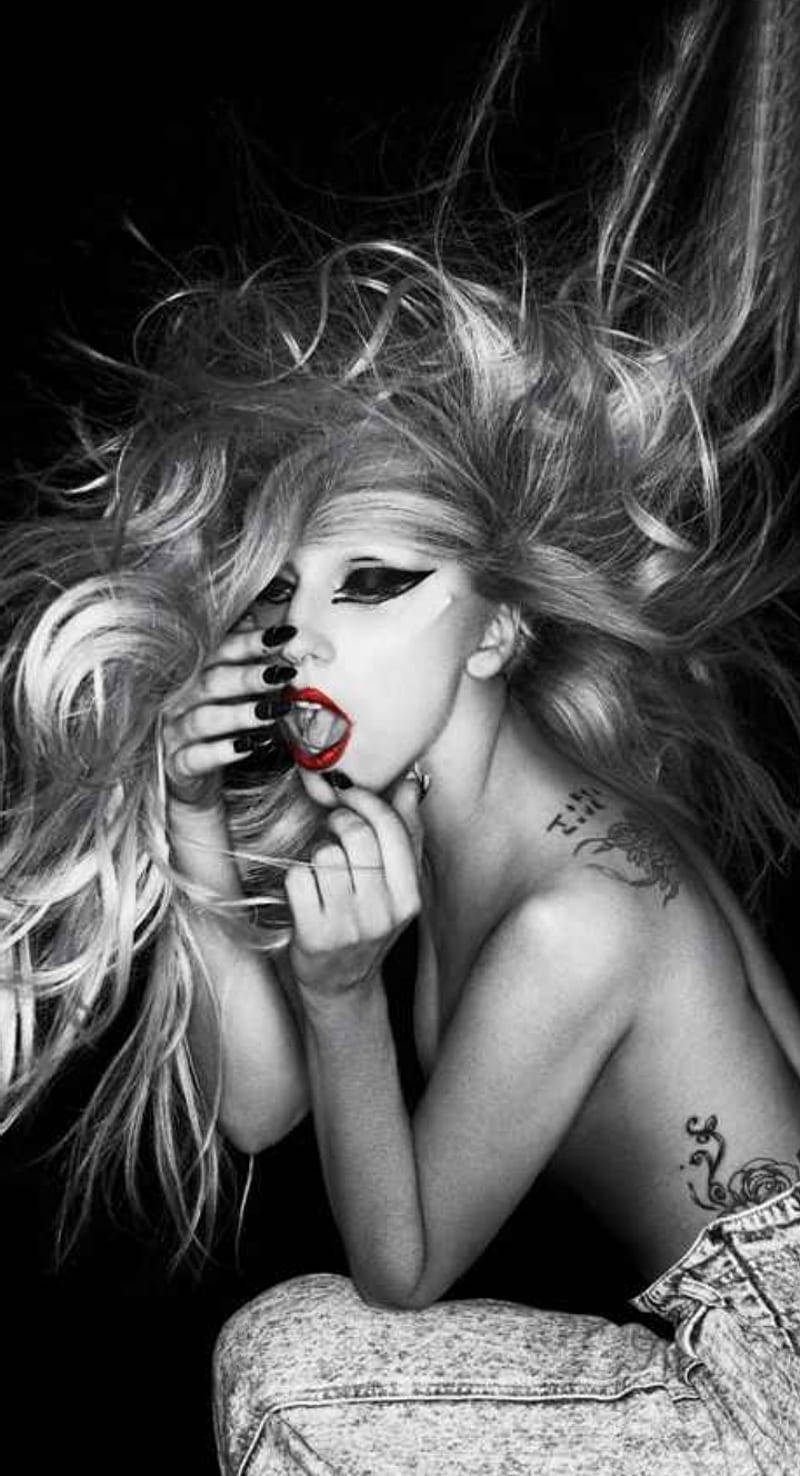 Download Lady Gaga Born This Way Poster Wallpaper