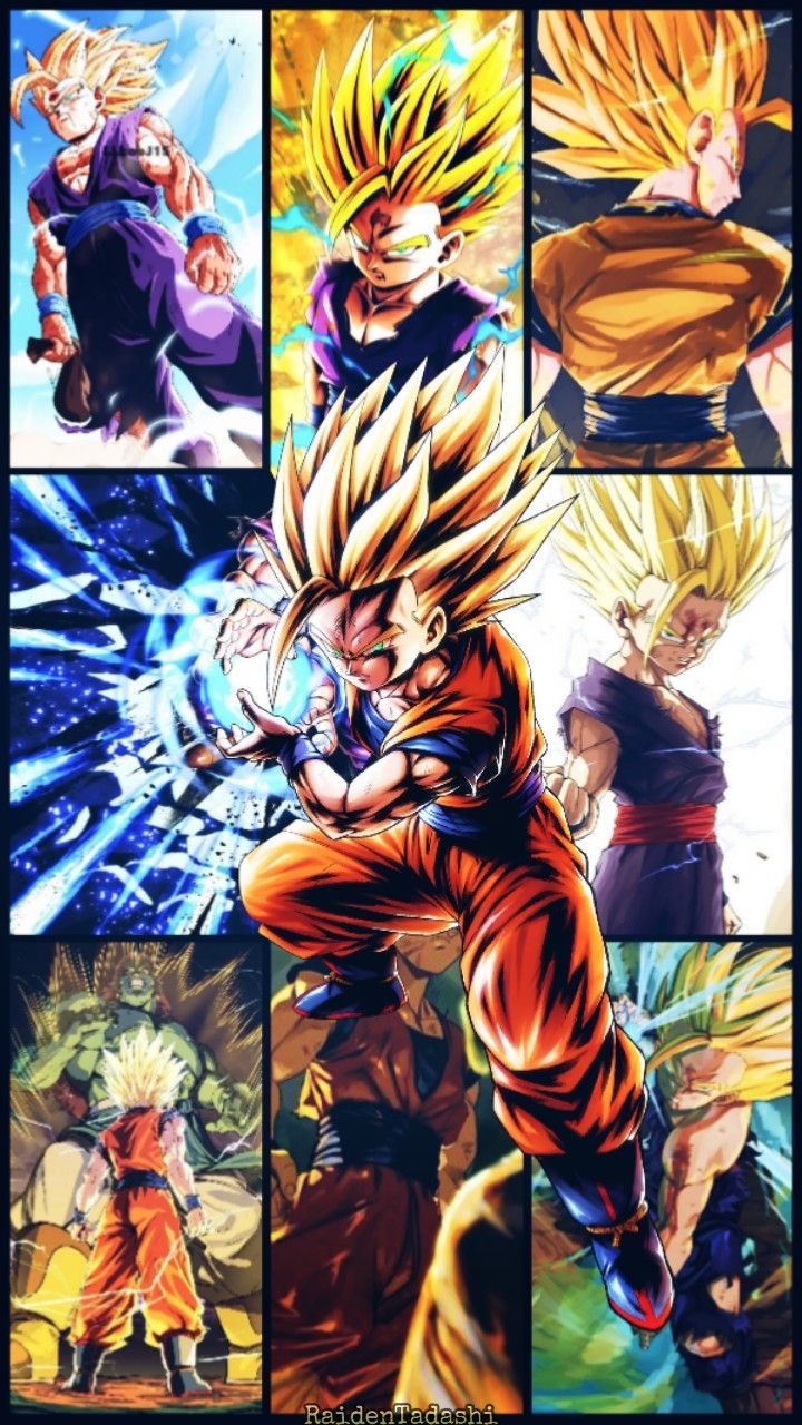Gohan Super Saiyan 2 Wallpaper made by RaidenTadashi. Anime dragon ball goku, Dragon ball super manga, Anime dragon ball
