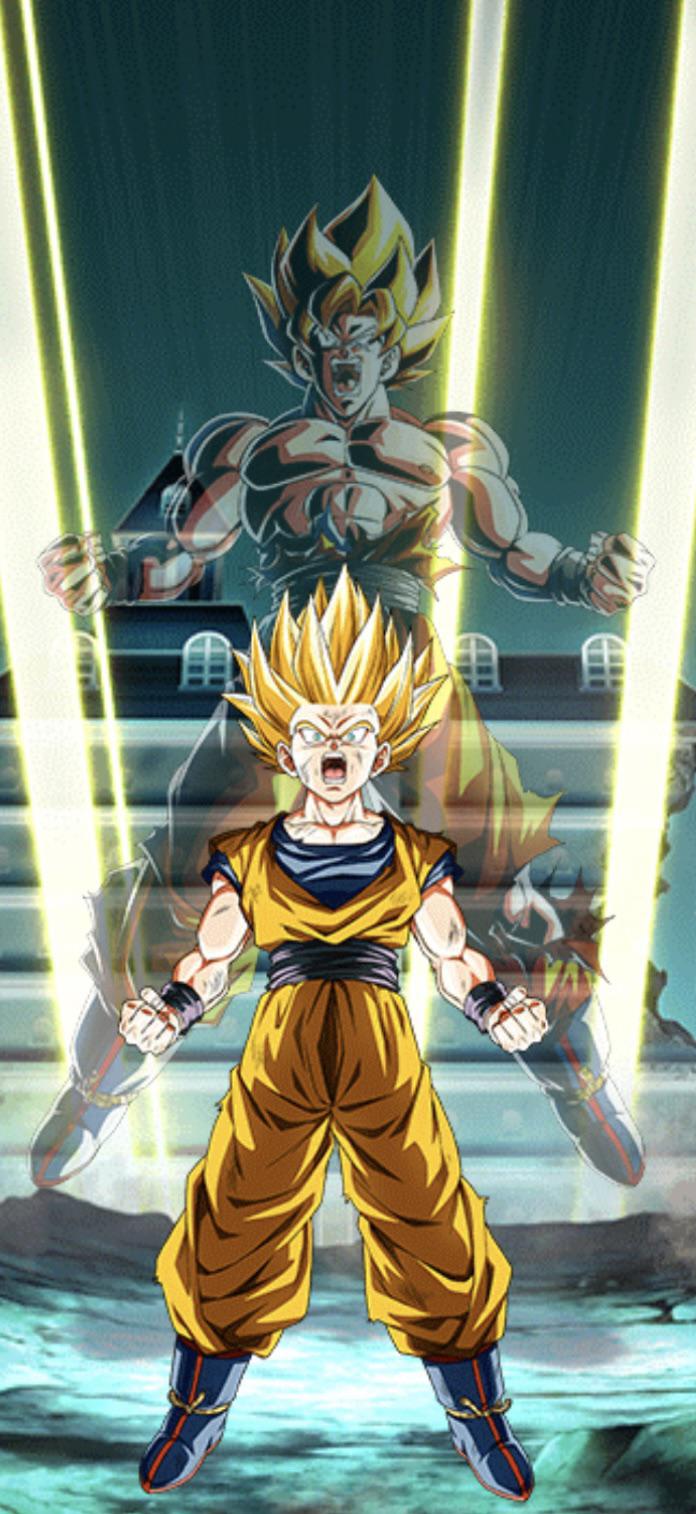 I remade the wallpaper I made with a better goku in the back also I wasn't able to get the HD assets I'll try again in a bit