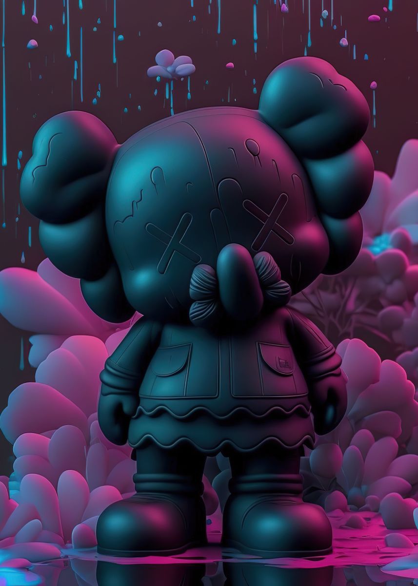 Hypebeast Kaws ' Poster