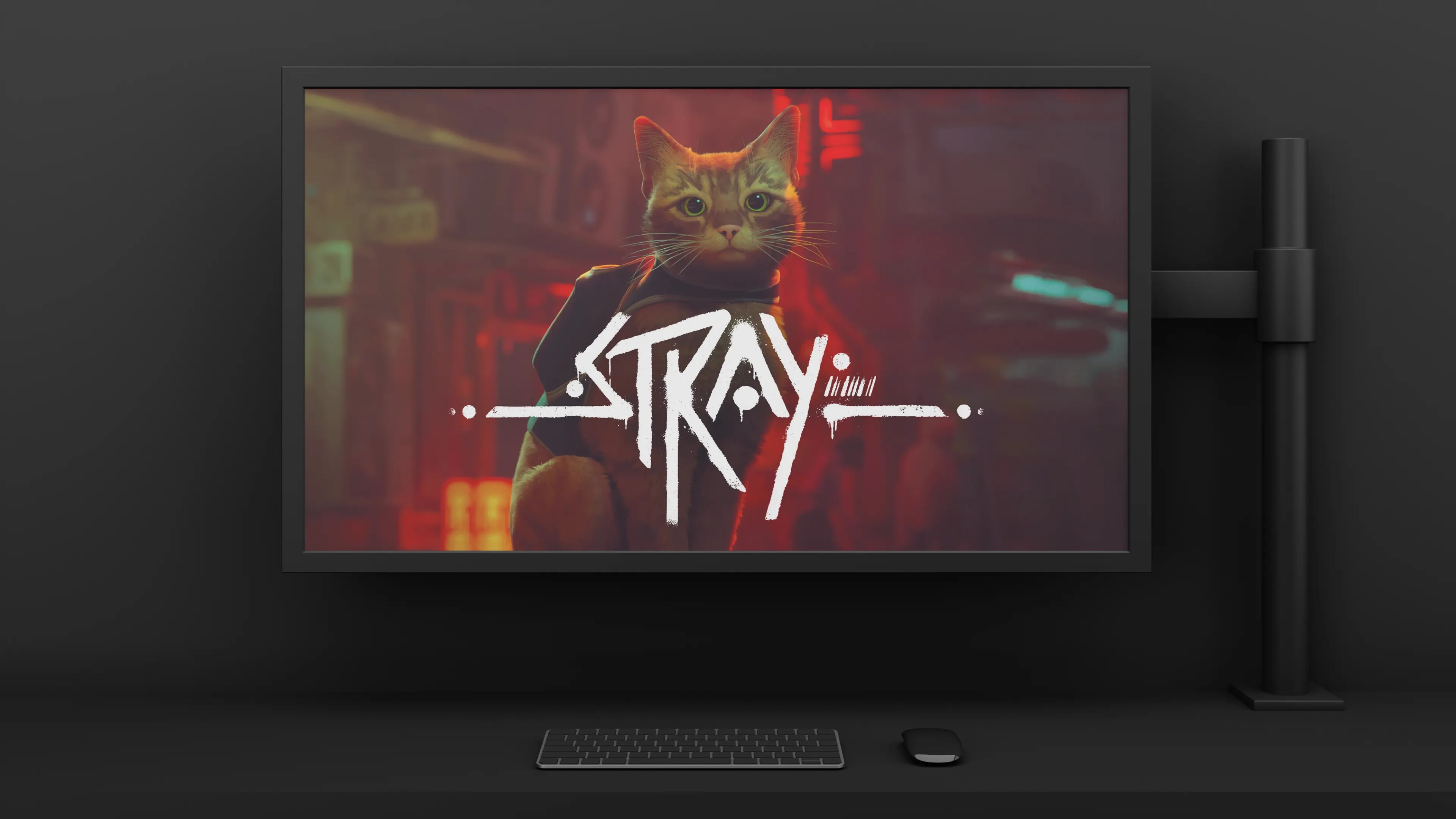 Stray cat game wallpaper