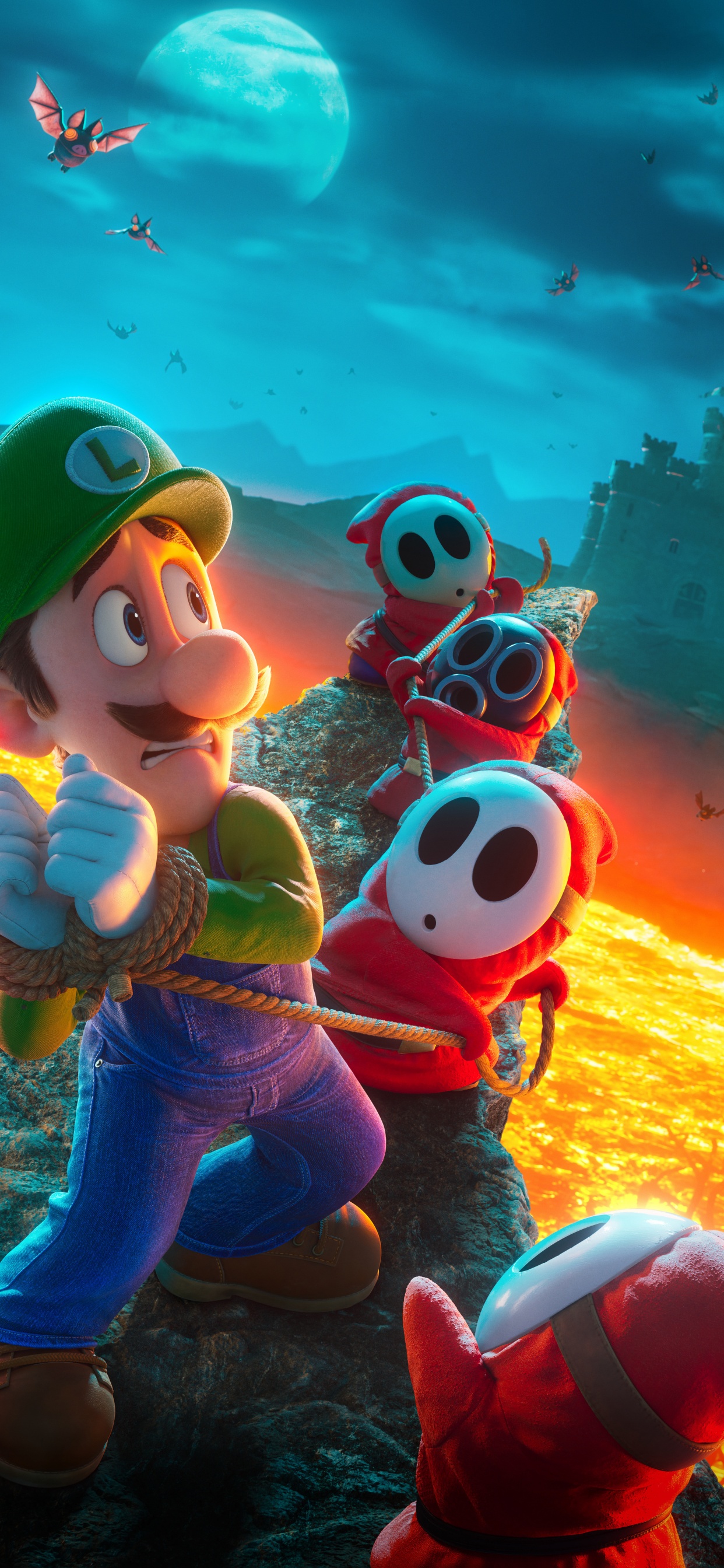 The Super Mario Bros. Movie 4K Wallpaper for iPhone