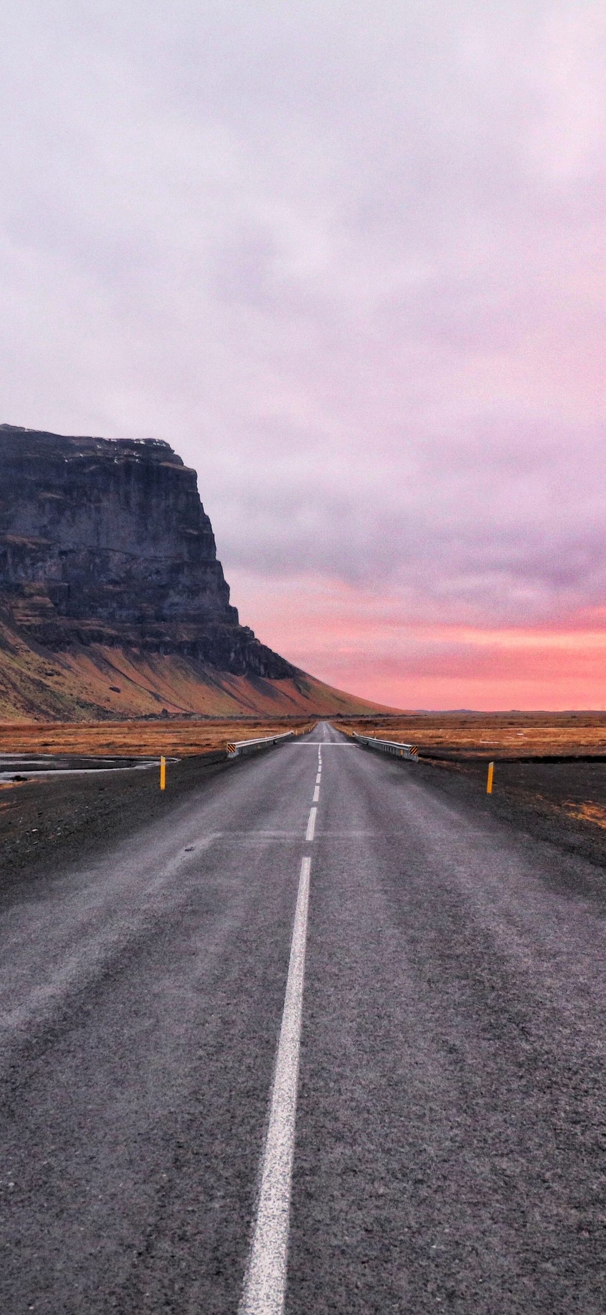 Open Road Wallpaper 4K, Cliff, Horizon, Landscape