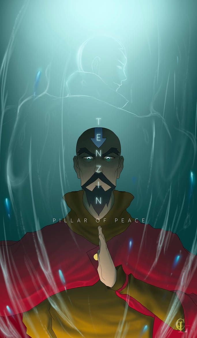 Tenzin: Pillar of Peace. Personajes de avatar, Avatar la leyenda de aang, Dibujos molones