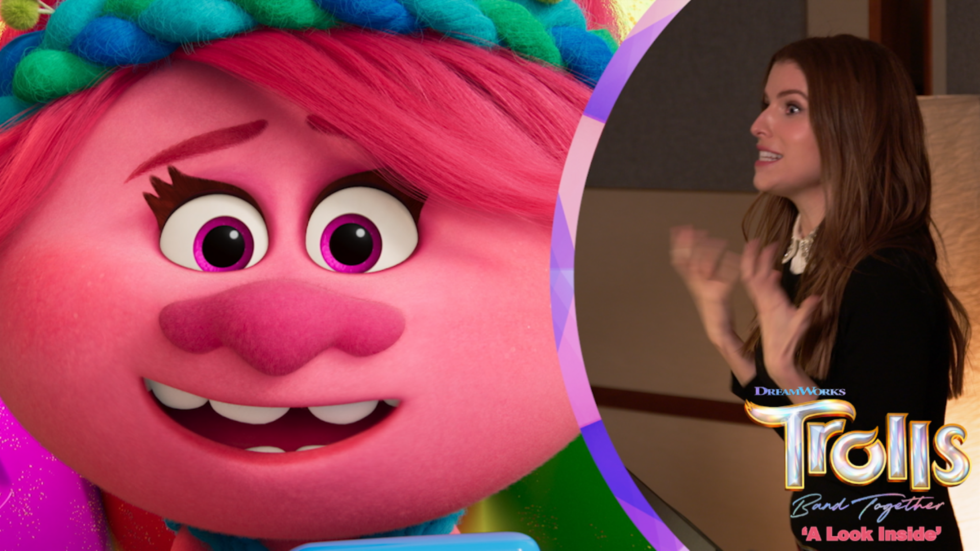 TROLLS BAND TOGETHER Drops A Behind The Scenes Look At The Upcoming Vibrant Cinematic Joy Bomb