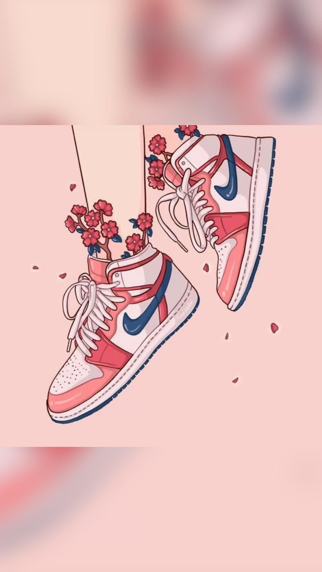 Pink Nike Air Jordans Wallpapers Wallpaper Cave