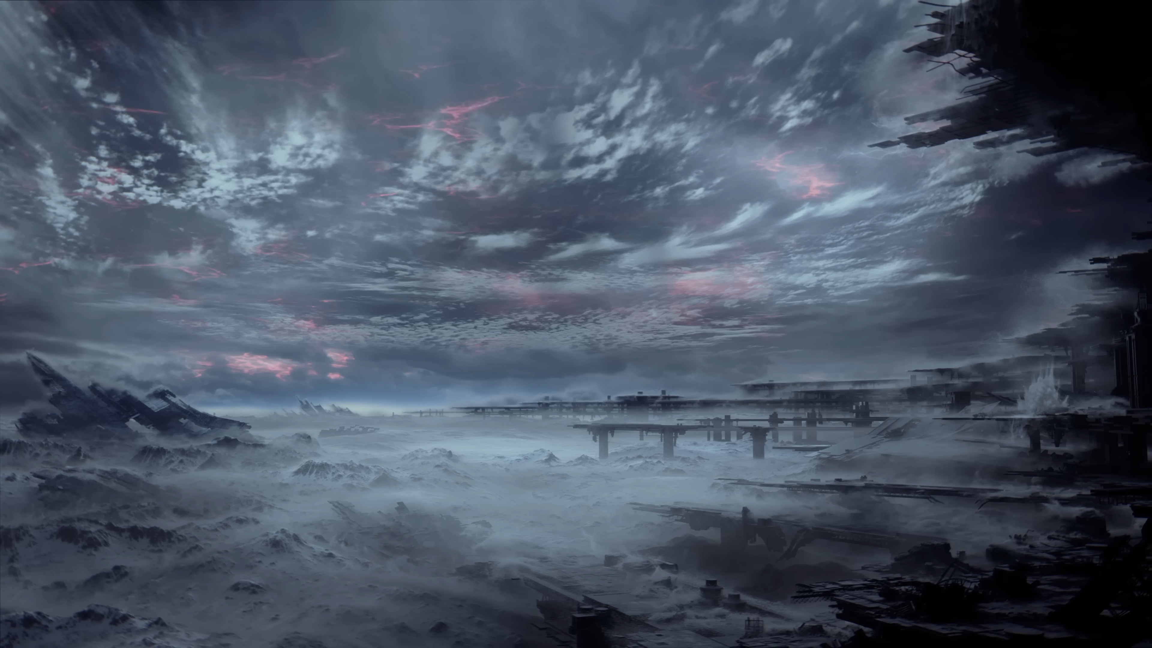 Armored Core, Armored Core VI, video games, video game art, apocalypticx2160 Wallpaper