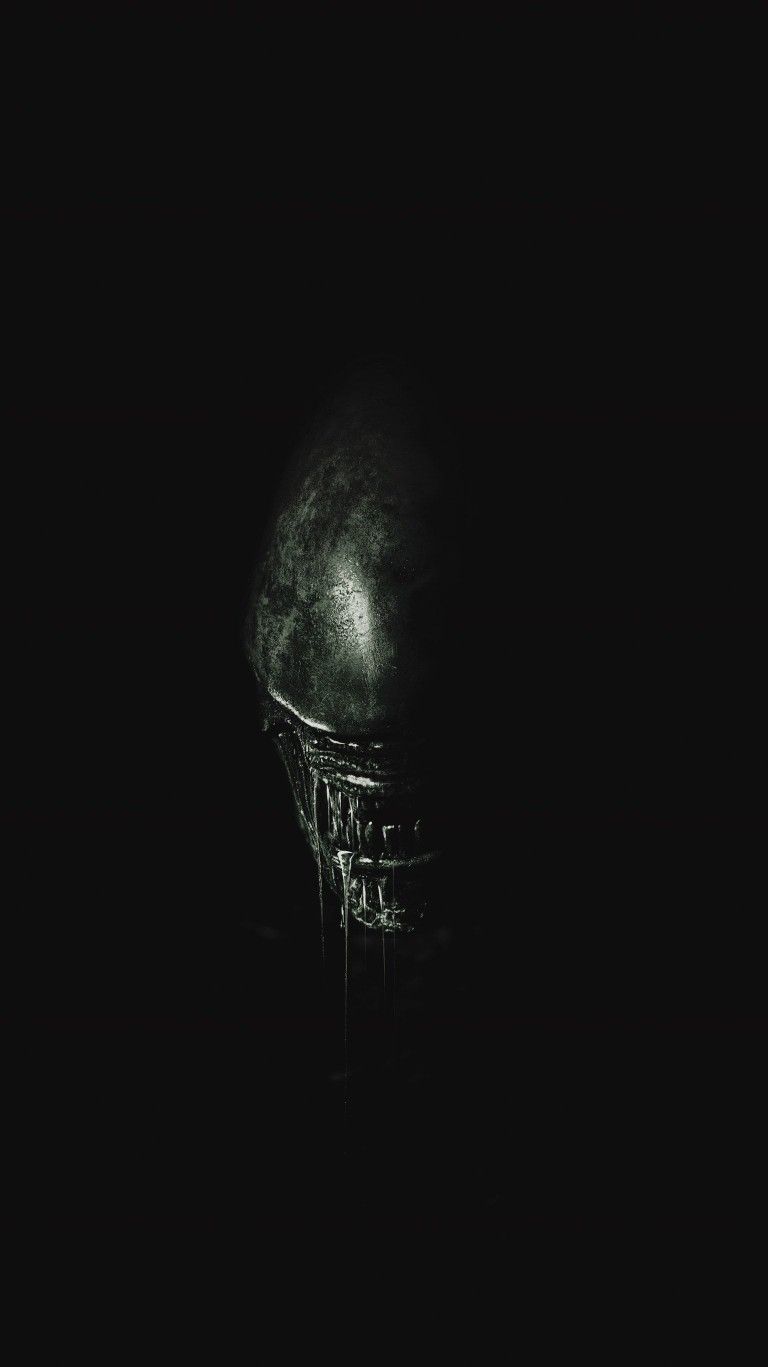 Alien movie poster mobile phone wallpaper