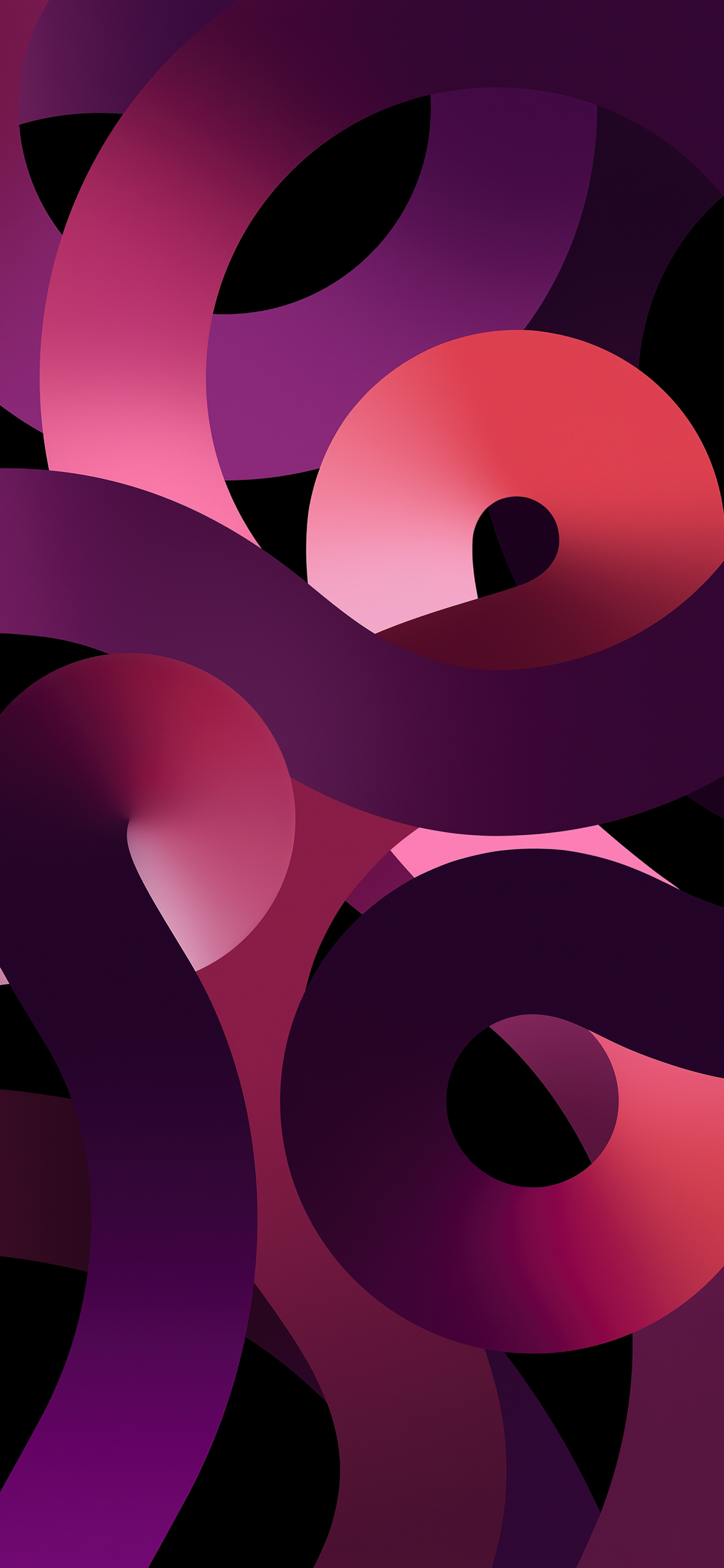 iPad Air 2022 Wallpaper 4K, Pink background, Stock, Dark Mode