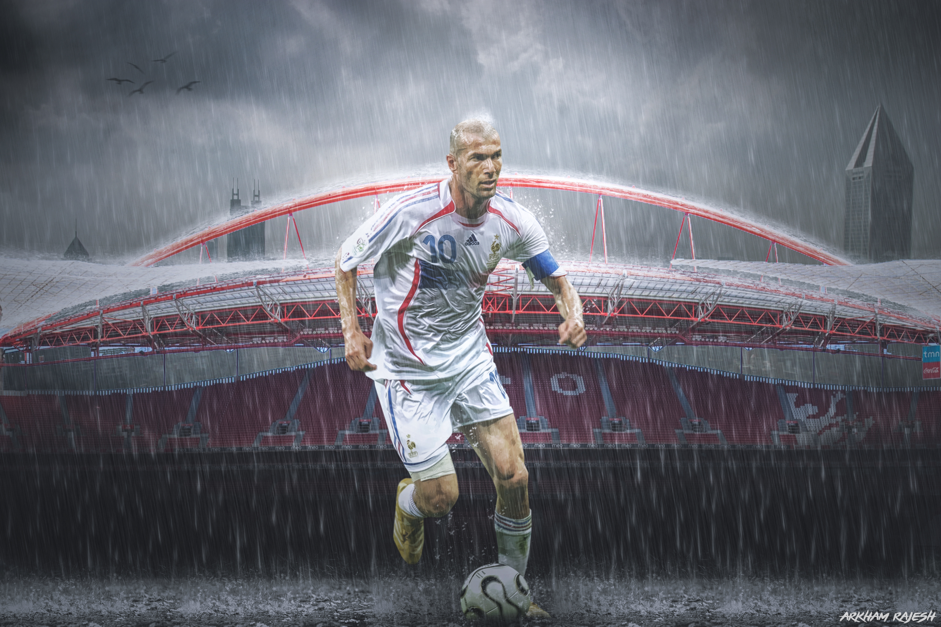 Sports Zinedine Zidane 4k Ultra HD Wallpaper